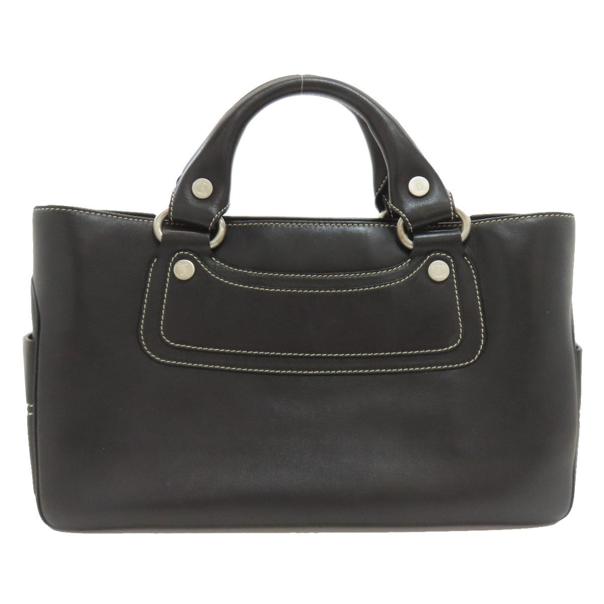 Celine Black Leather Handbag (Pre-Owned)