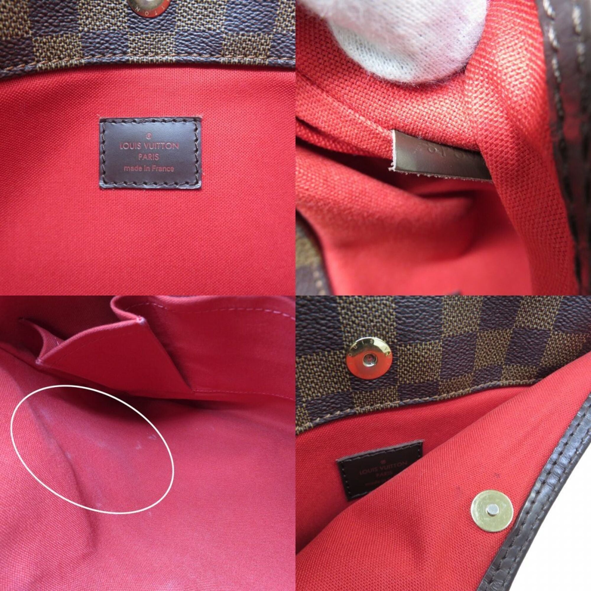 Louis Vuitton Damier Ebene Shoulder Bag (Pre-Owned)
