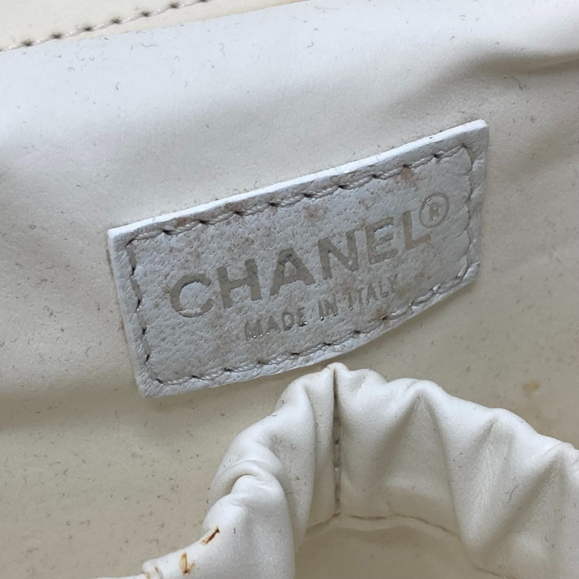 Chanel Black Cotton Handbag (Pre-Owned)