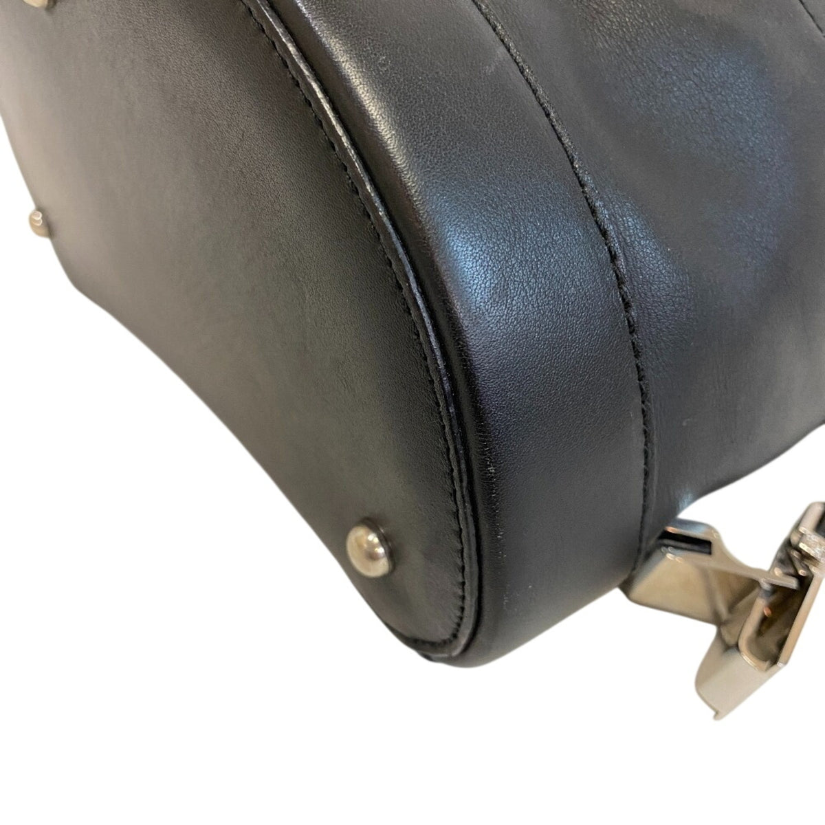 Loewe Black Leather Handbag Pouch (Pre-Owned)