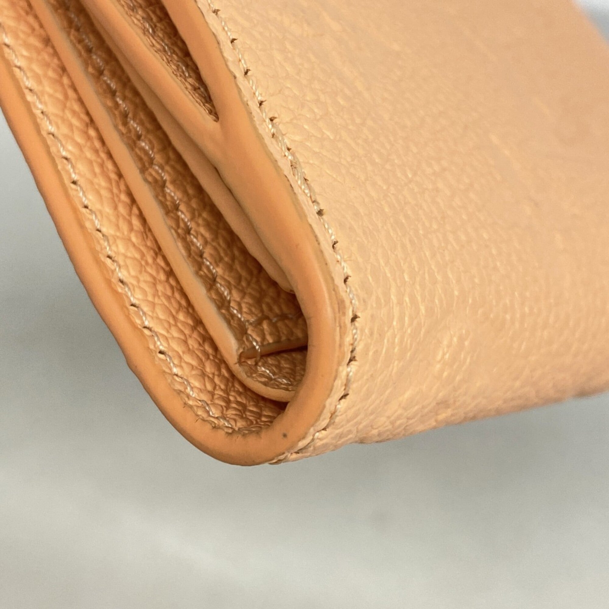 Louis Vuitton Peach Wallet (Bi-Fold) (Pre-Owned)