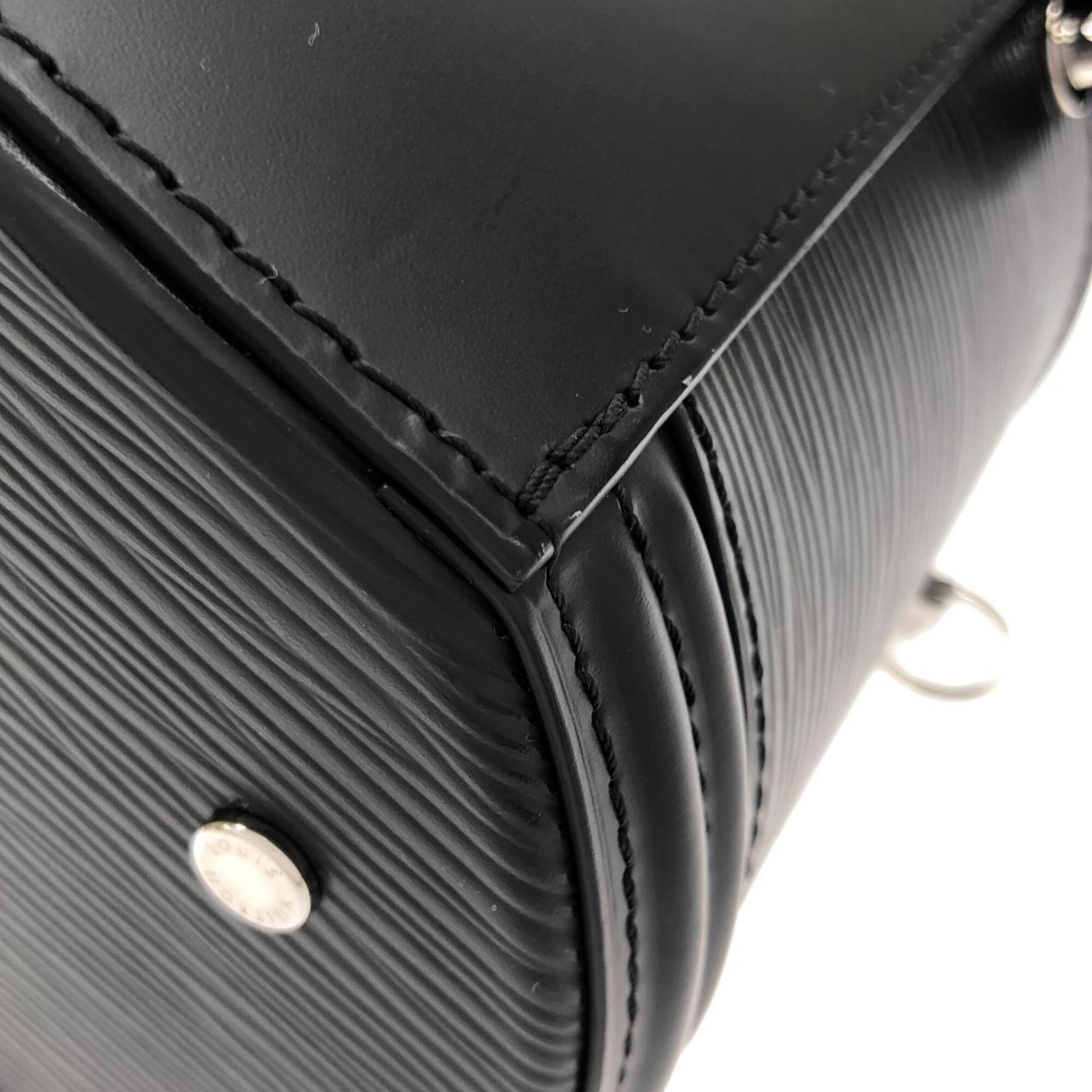 Louis Vuitton Epi Black Leather Handbag (Pre-Owned)