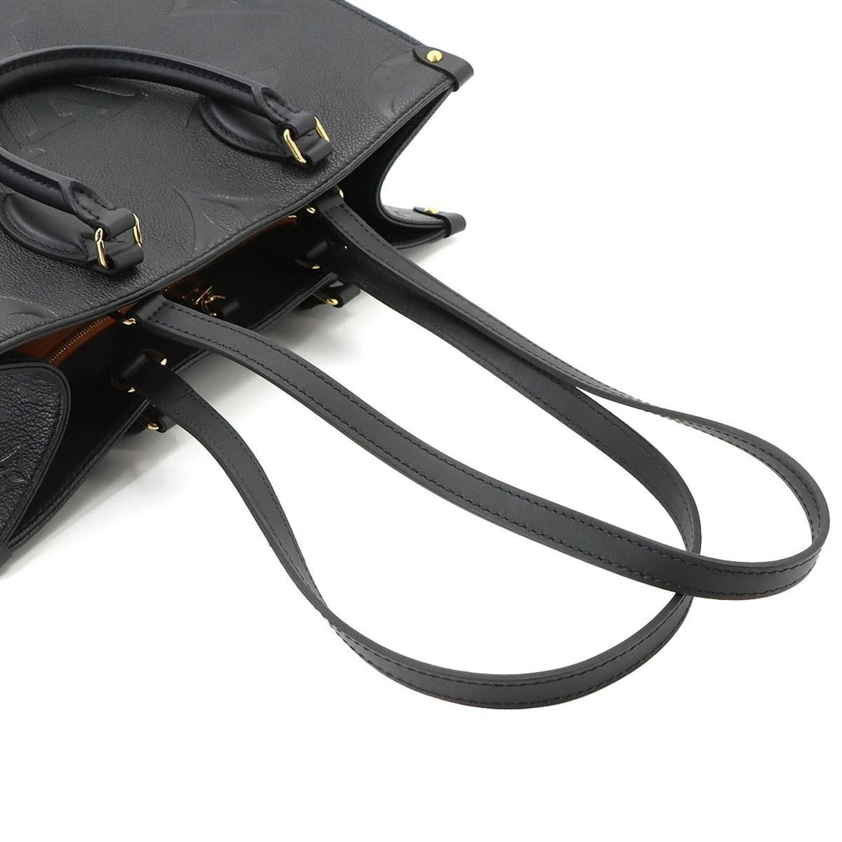 Louis Vuitton Noir Monogram Empreinte Leather Handbag Tote Bag (Pre-Owned)