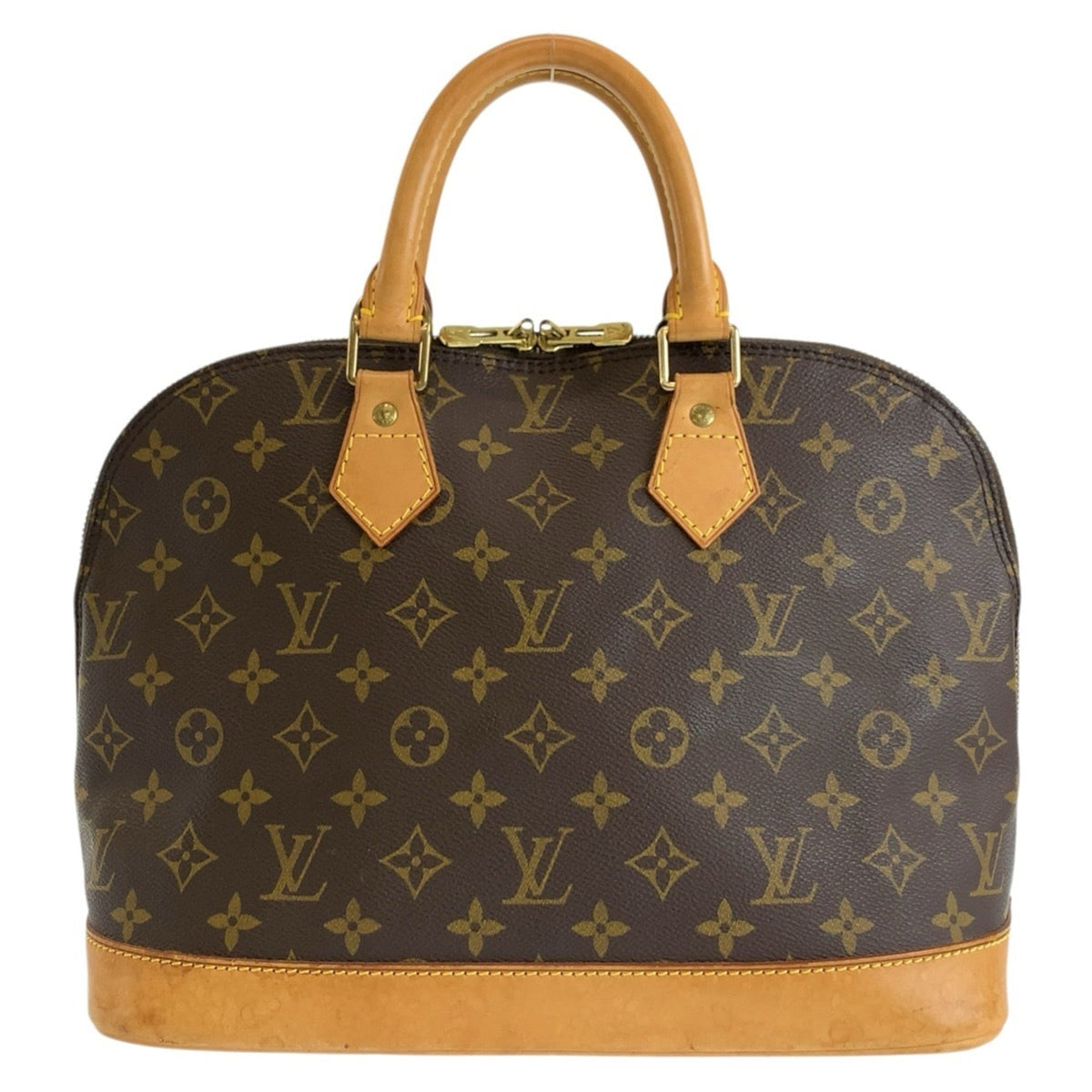 Louis Vuitton Brown Monogram Pvc Leather Handbag (Pre-Owned)