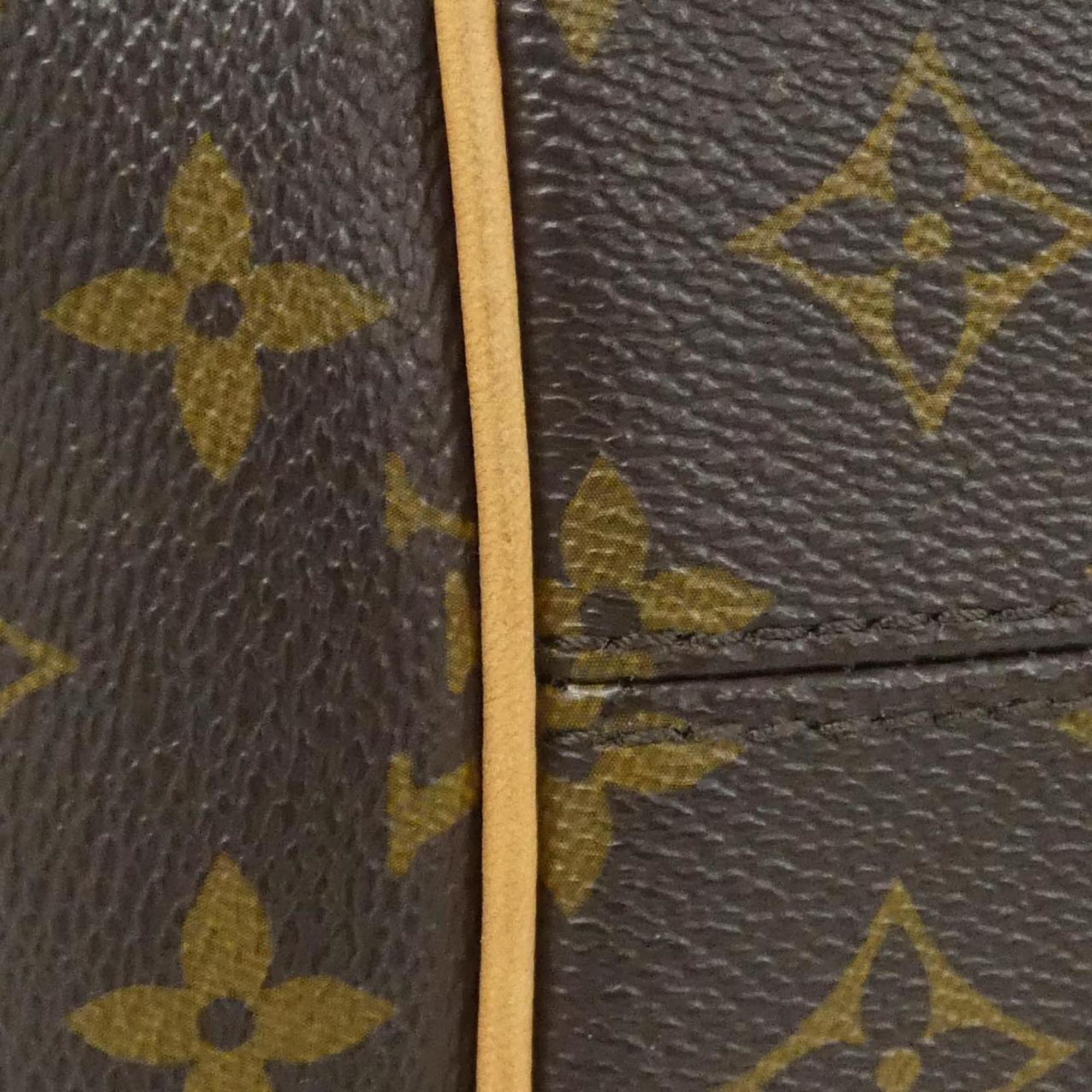 Louis Vuitton Brown Coated Canvas Handbag (Pre-Owned)