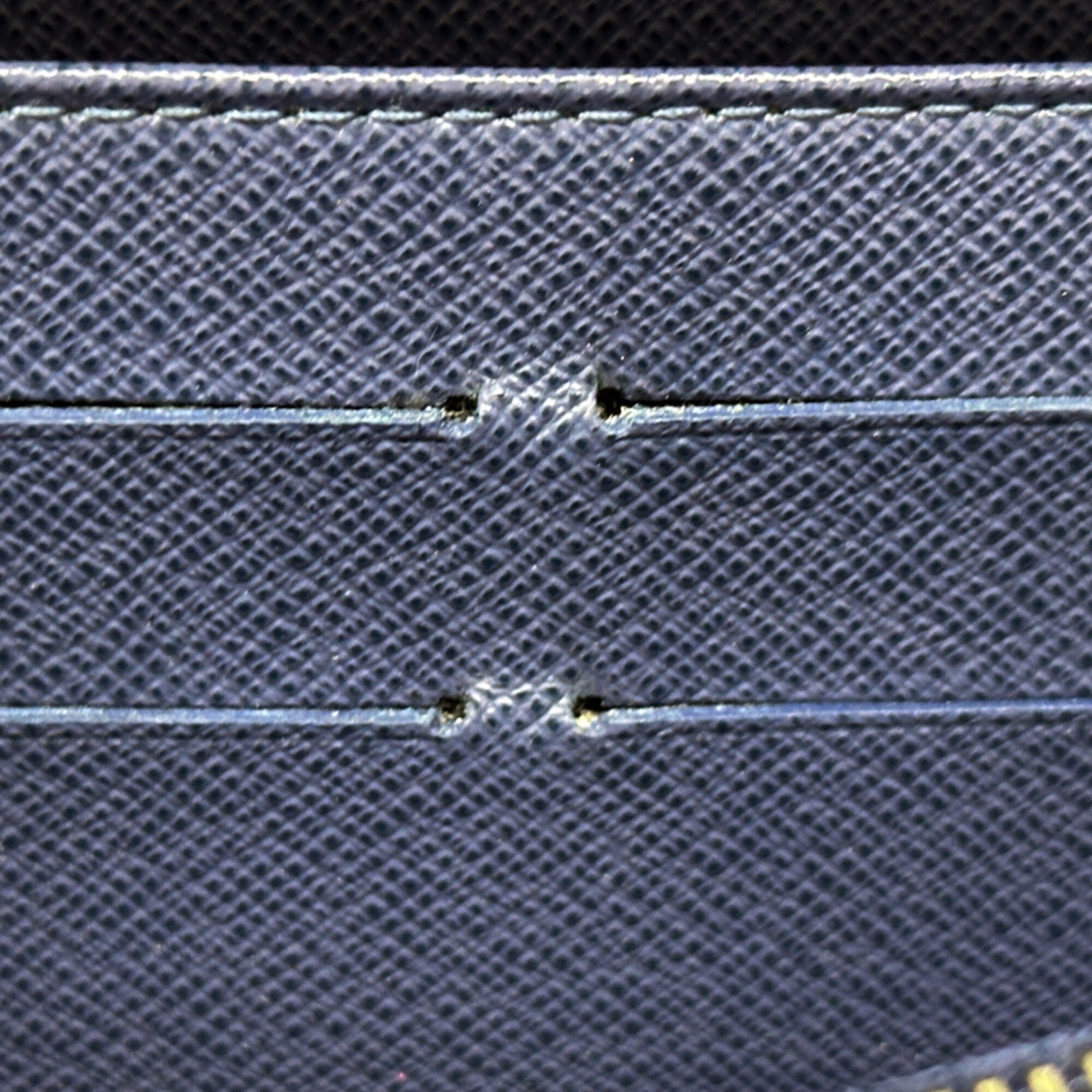 Louis Vuitton Blue Myrtille Epi Leather Long Wallet (Bi-Fold) (Pre-Owned)