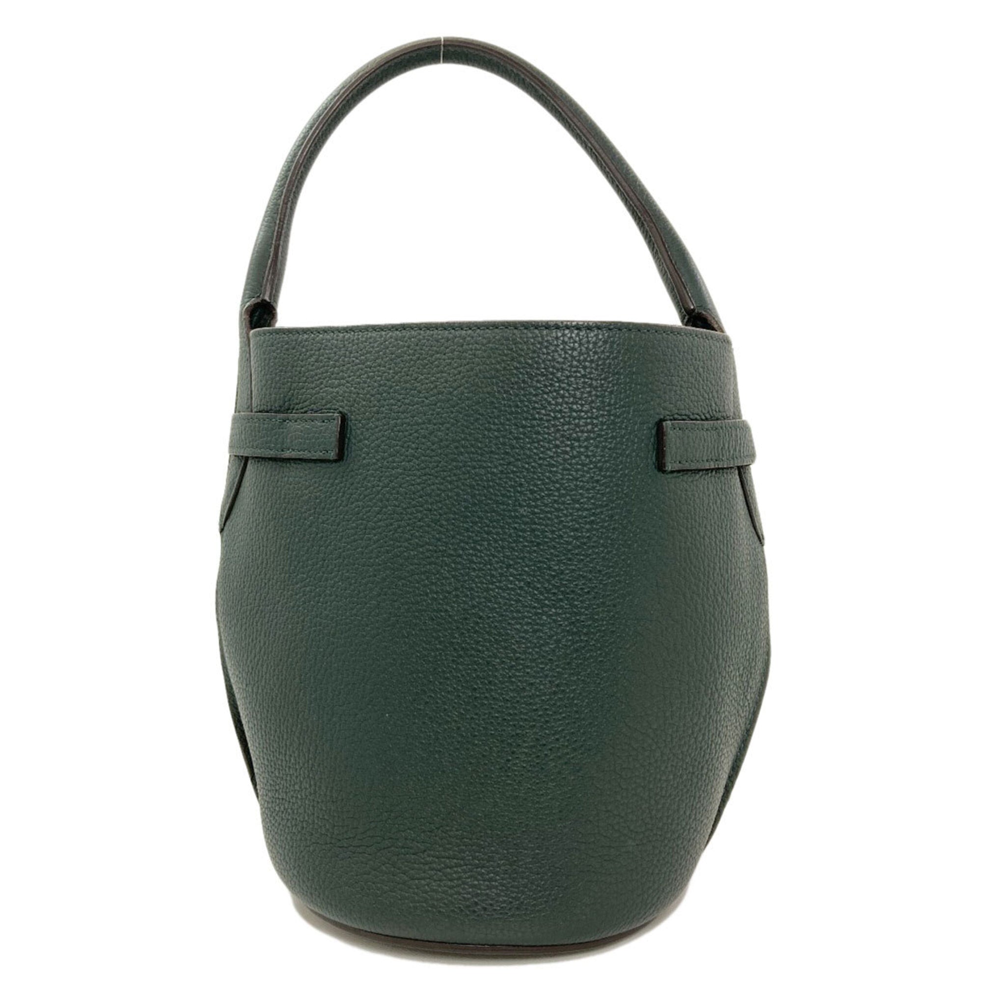 Celine Green Leather Handbag (Pre-Owned)