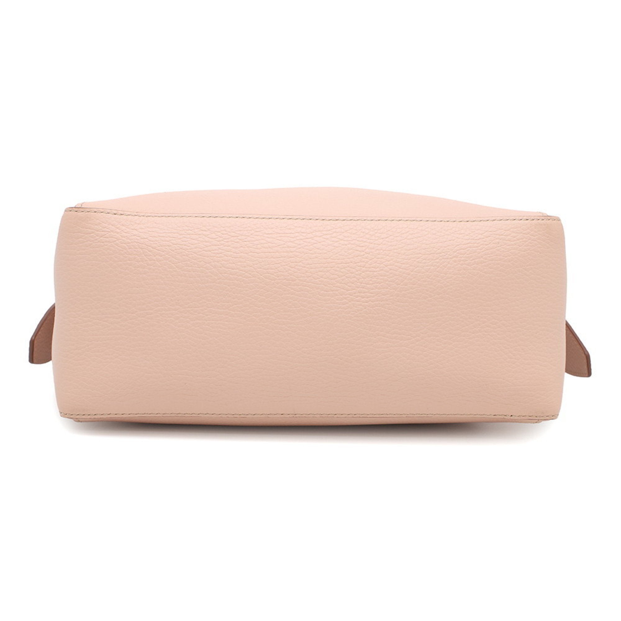 Tod's Light Pink Leather Tote Bag (Pre-Owned)