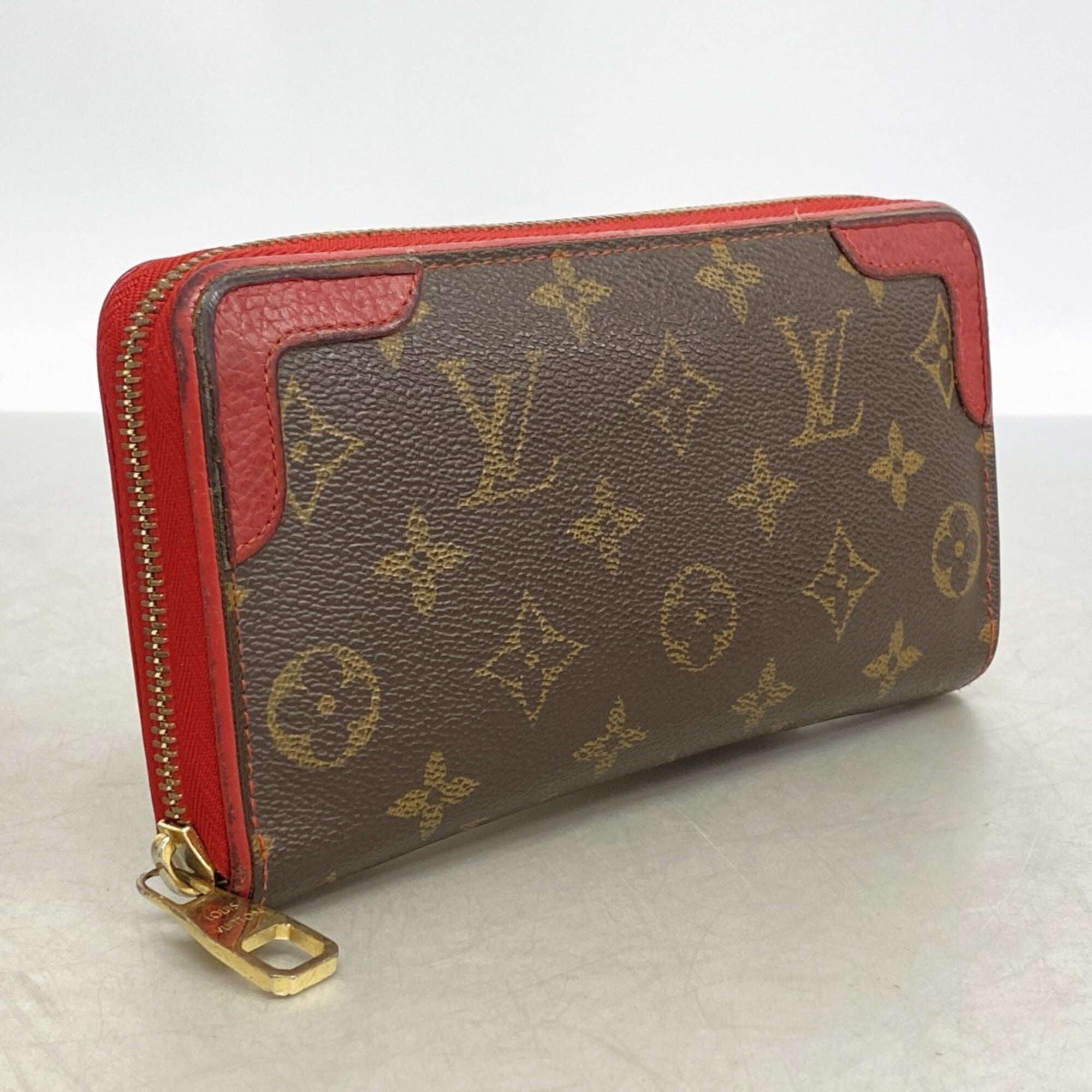 Louis Vuitton Cerise Long Wallet (Bi-Fold) (Pre-Owned)