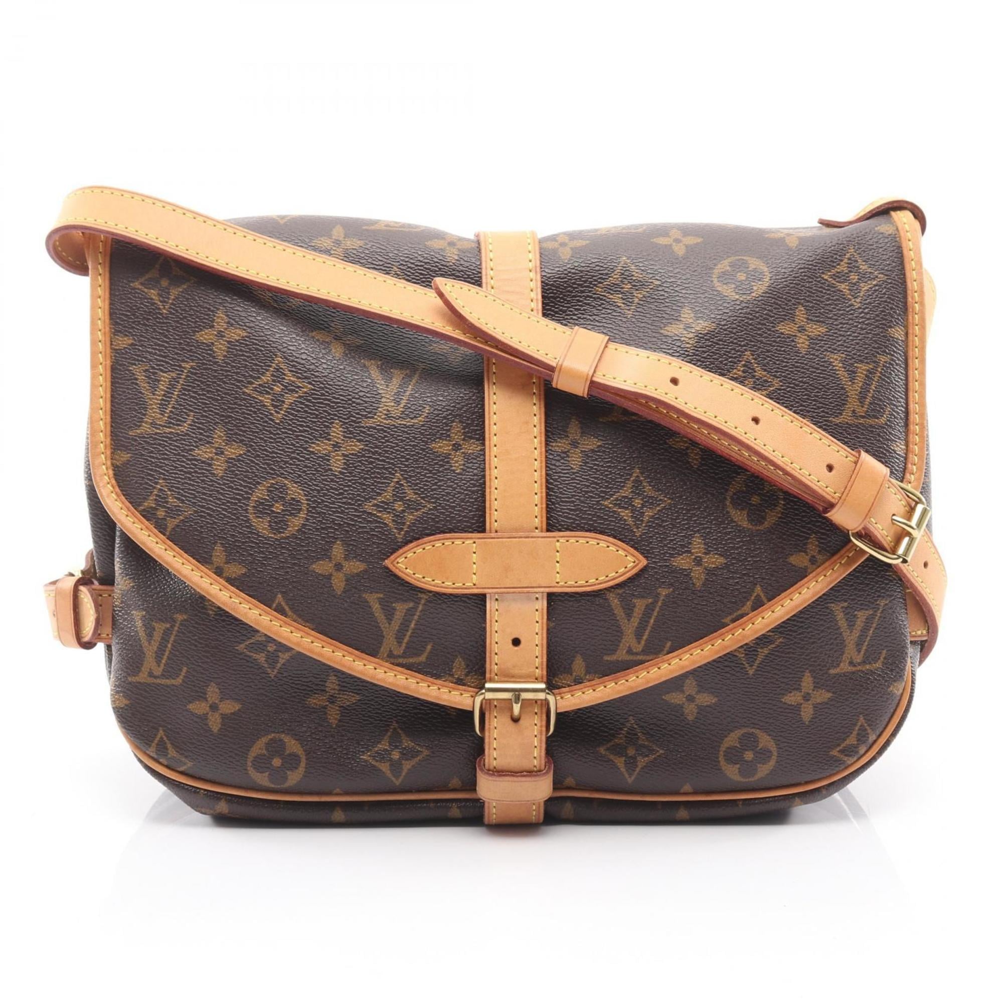Louis Vuitton Brown Monogram Monogram Shoulder Bag (Pre-Owned)