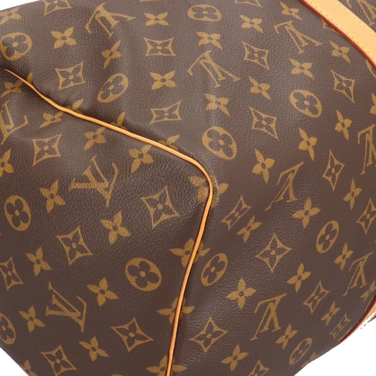 Louis Vuitton Brown Monogram Canvas Boston Bag Handbag (Pre-Owned)