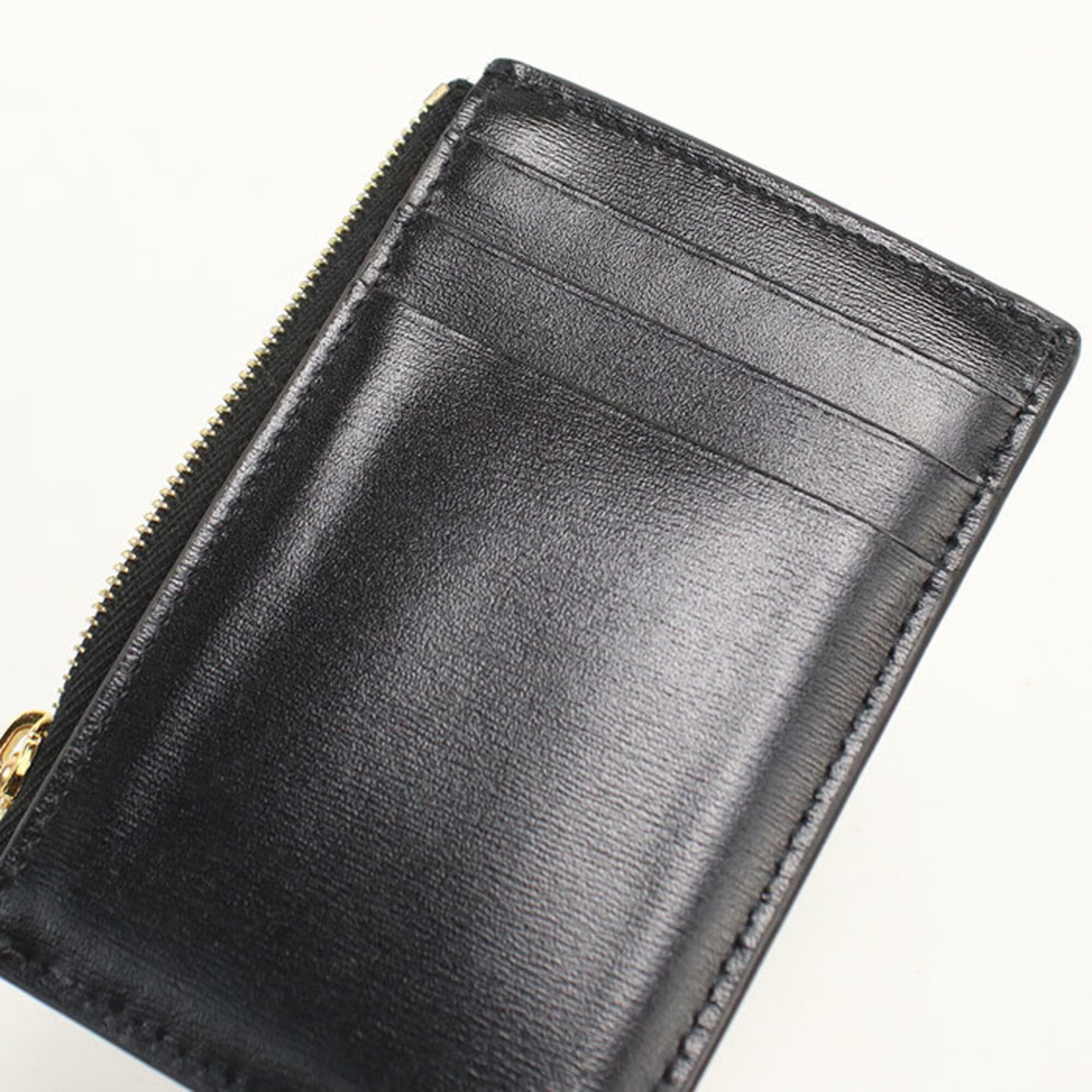 Celine Black Leather Coin Purse/Coin Case (Pre-Owned)