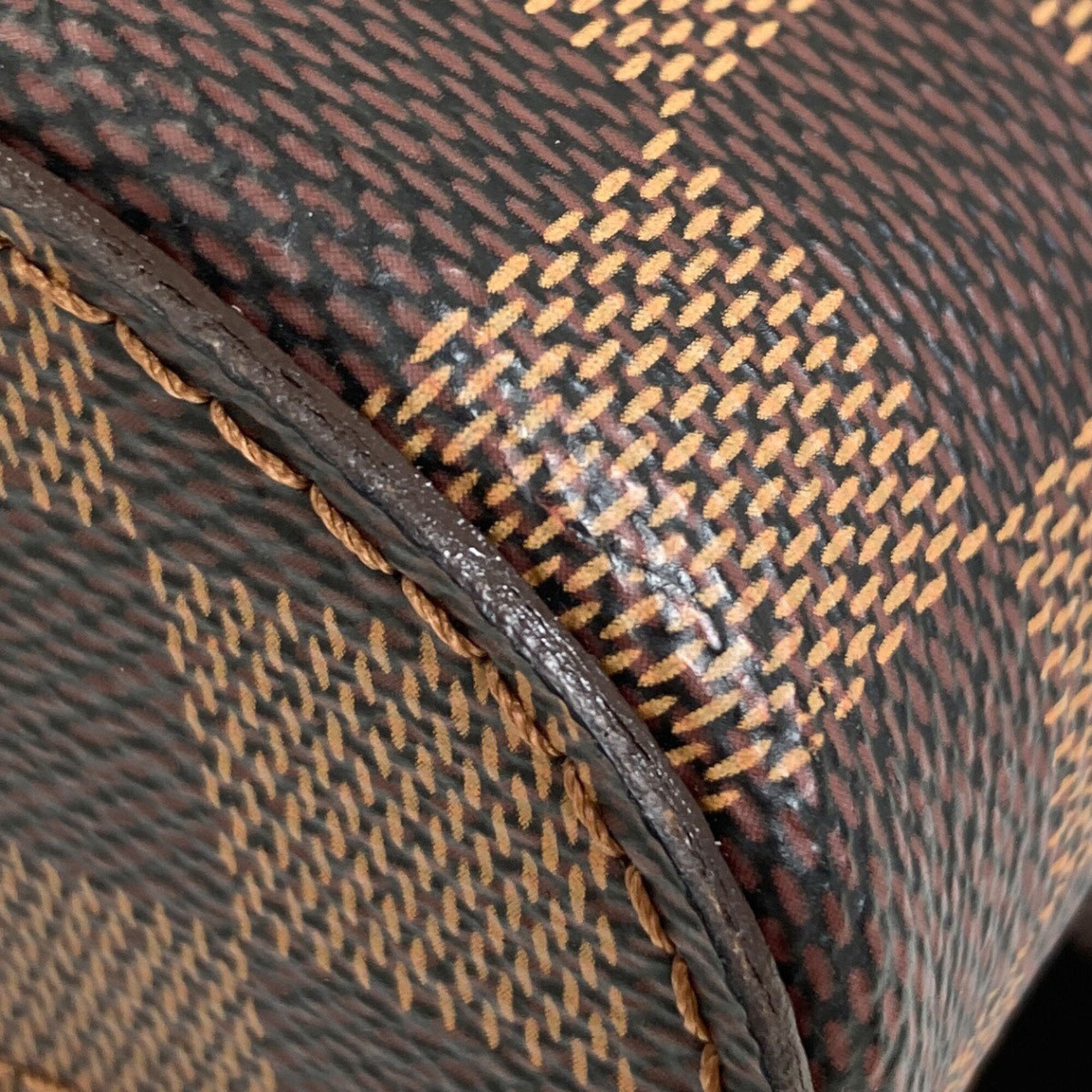 Louis Vuitton Damier Canvas Ebene Damier Canvas Sling Bag (Pre-Owned)
