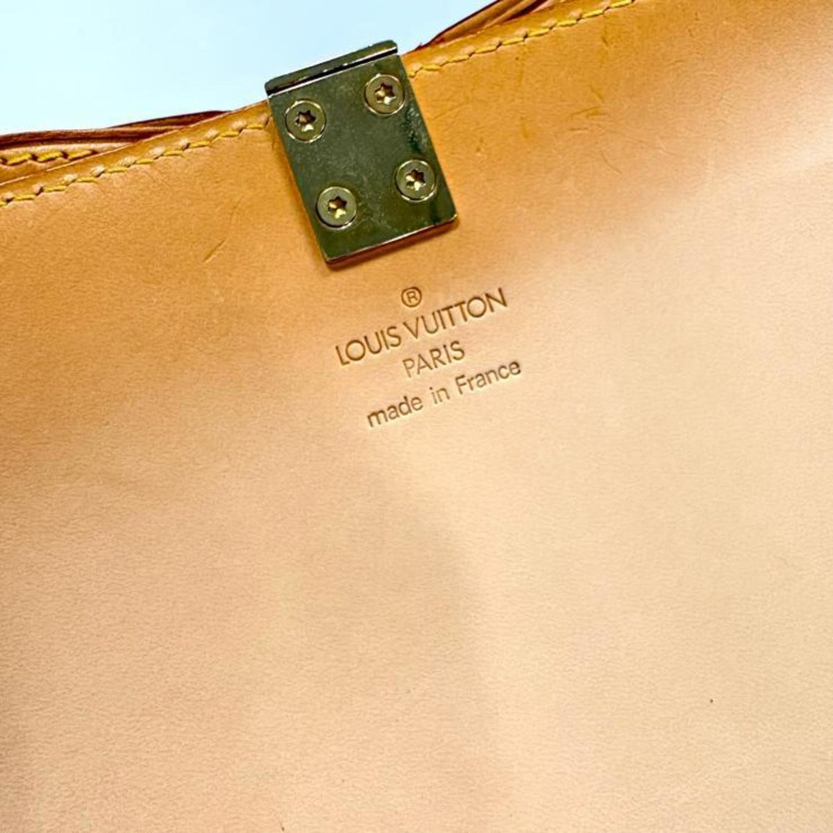 Louis Vuitton Beige Brown Monogram Pink Monogram Handbag (Pre-Owned)