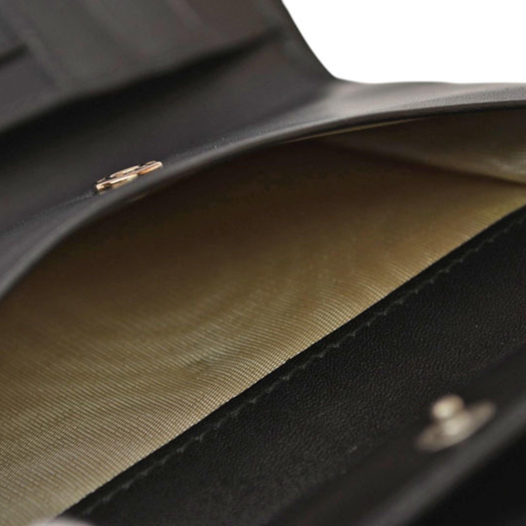 Prada Beige Black Canvas Wallet (Tri-Fold) (Pre-Owned)