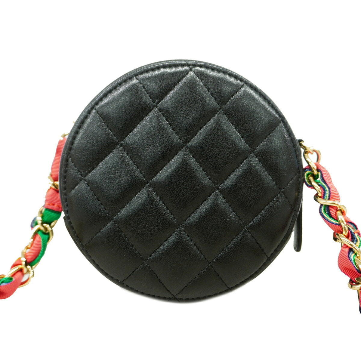 Chanel Black Leather Shoulder Bag (Pre-Owned)
