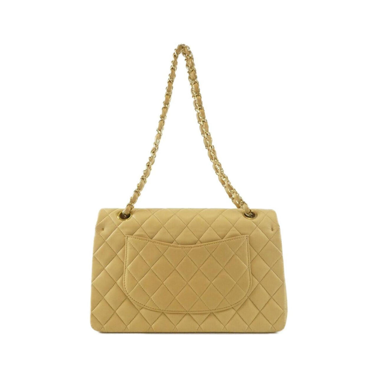 Chanel Beige Leather Shoulder Bag (Pre-Owned)