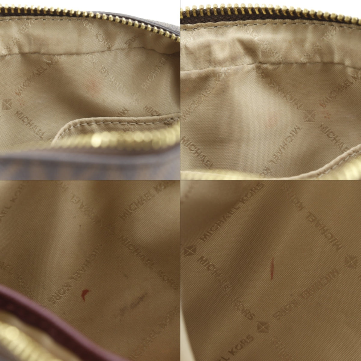Michael Kors Brown Pvc Shoulder Bag Sling Bag (Pre-Owned)