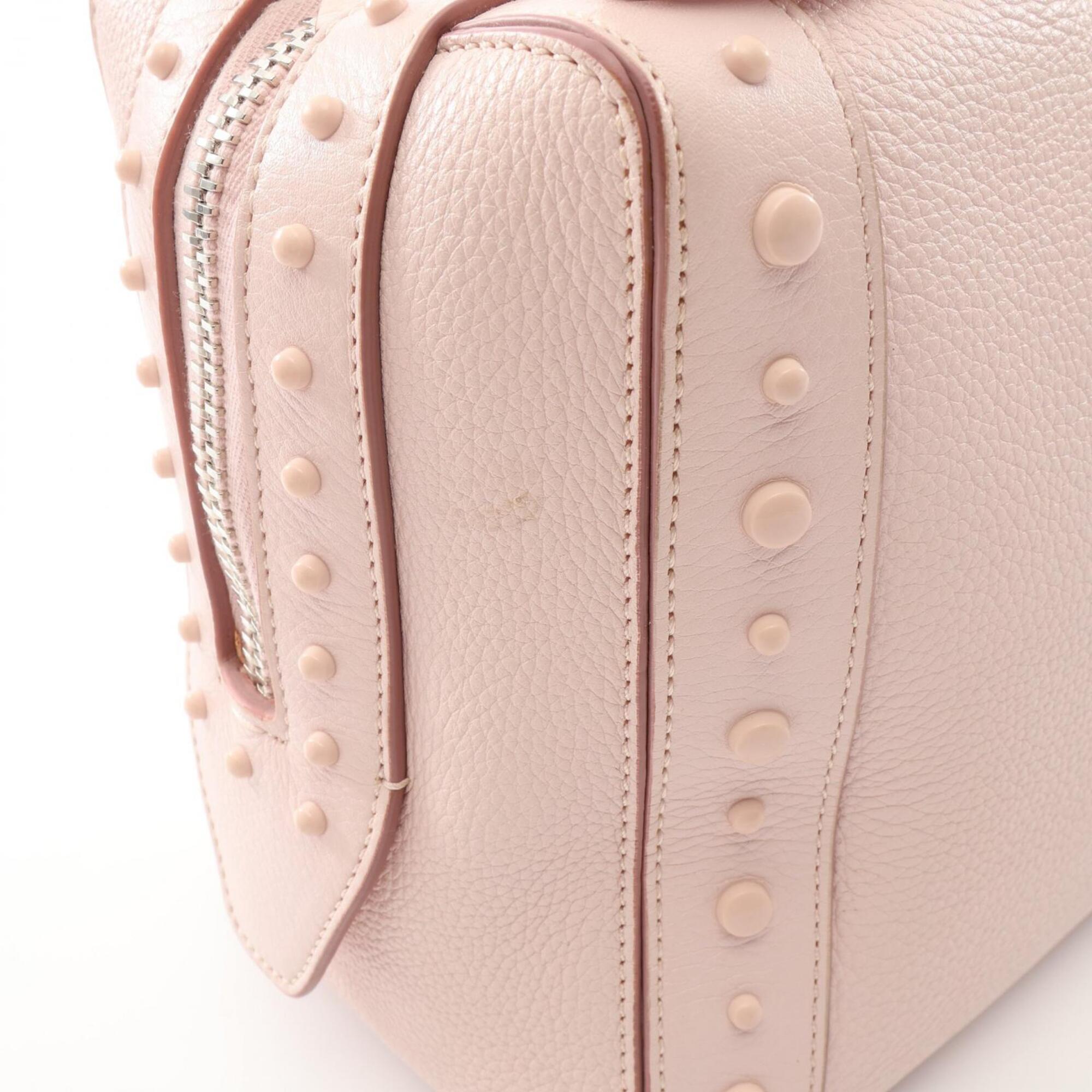 Tod's Pink Leather Handbag (Pre-Owned)
