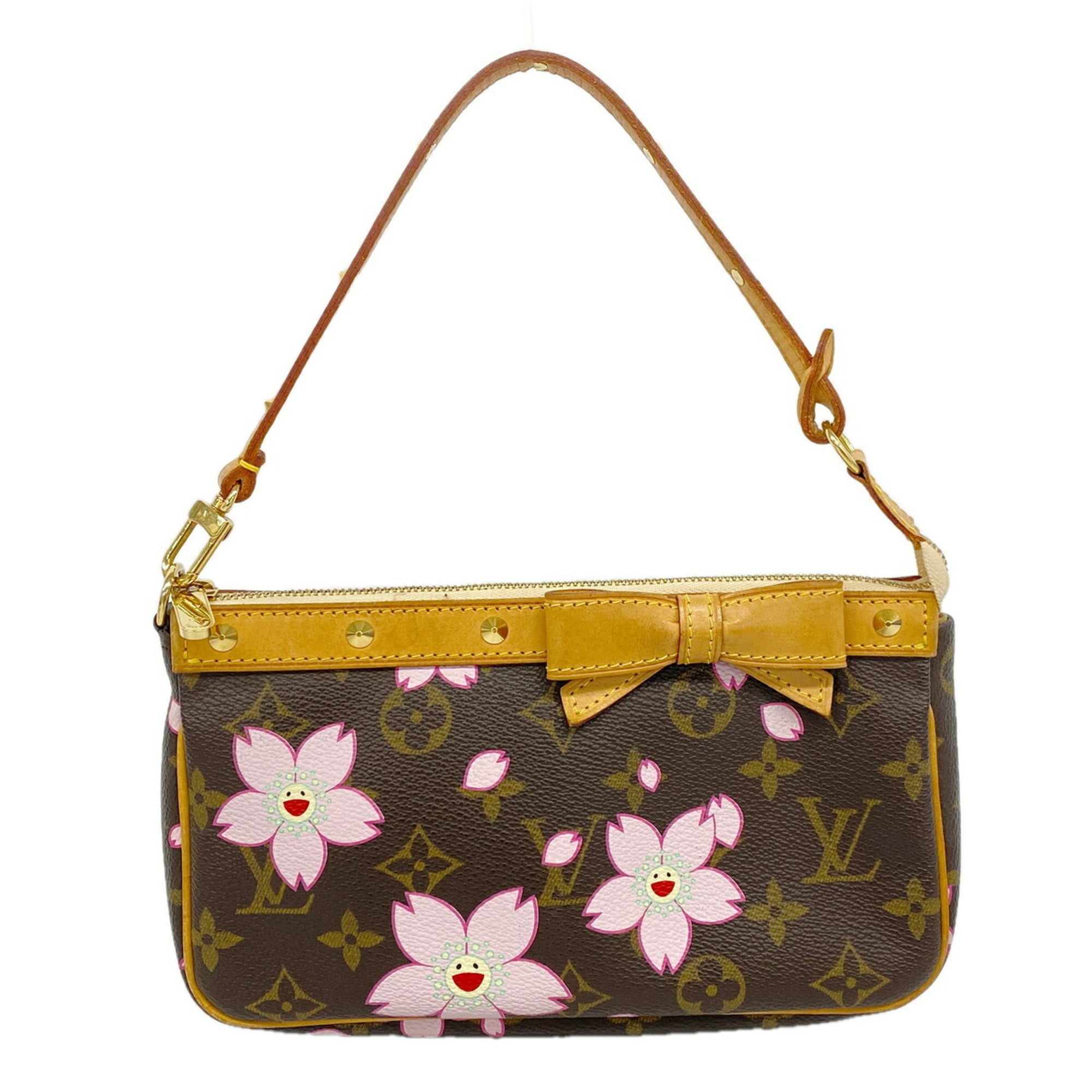 Louis Vuitton Brown Pouch (Pre-Owned)