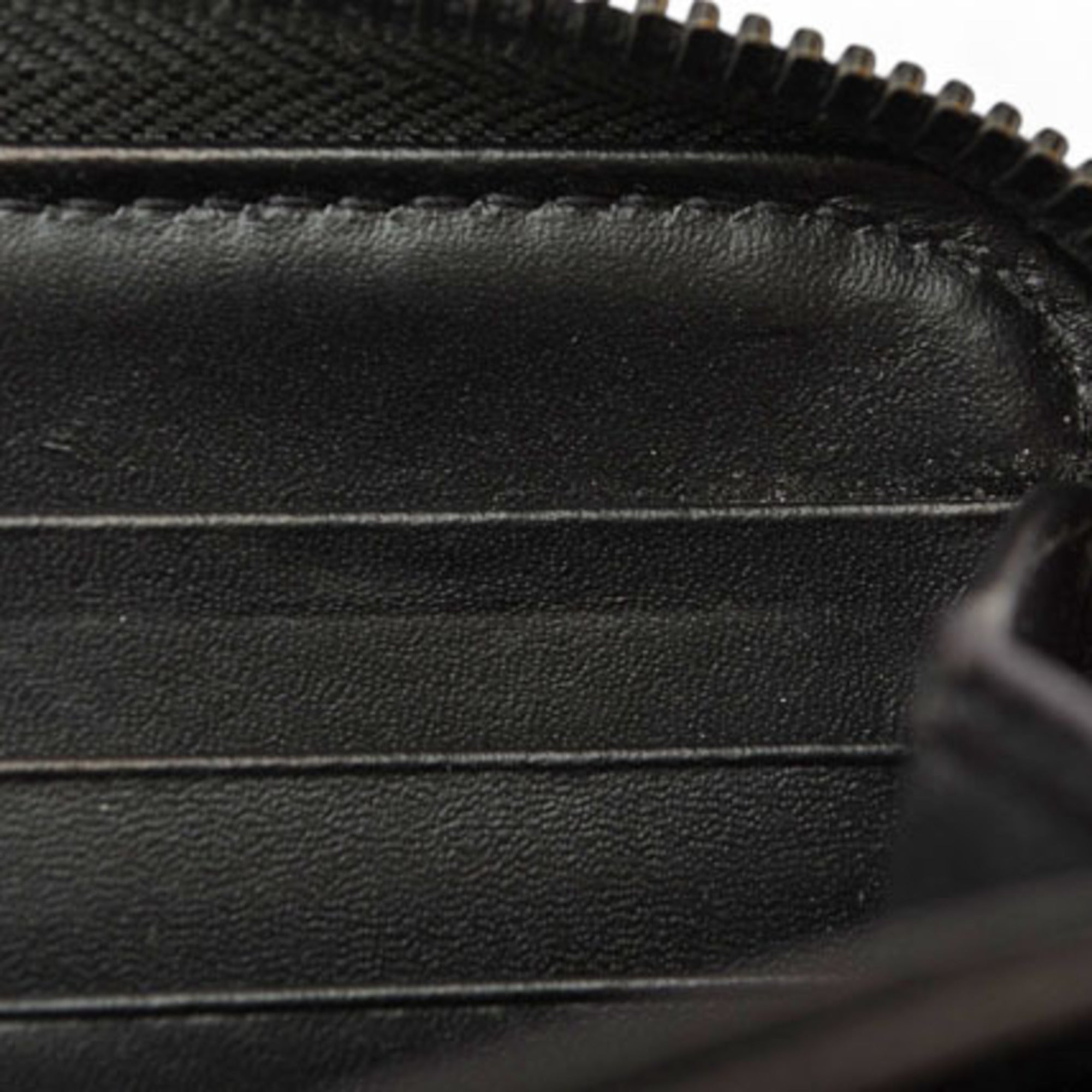 Prada Black Nero Saffiano Long Wallet (Bi-Fold) (Pre-Owned)