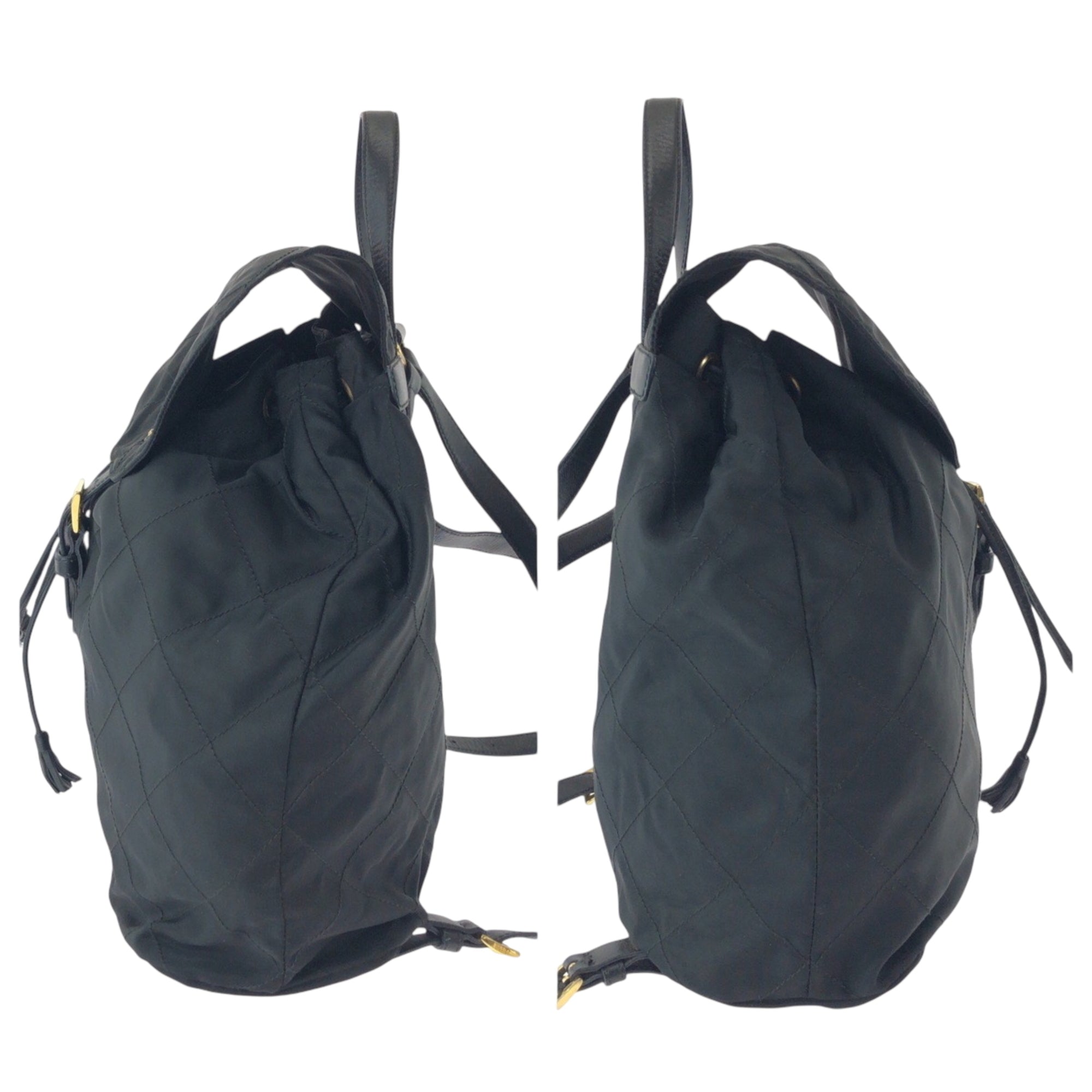 Prada Black Nylon Backpack (Pre-Owned)