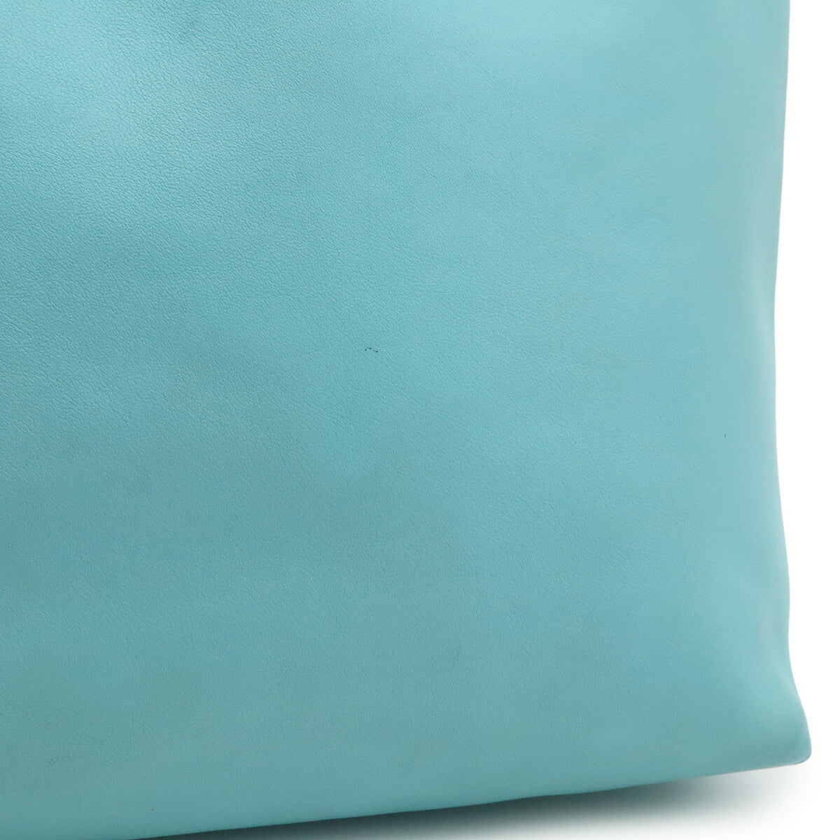 Hermes Blue Leather Tote Bag (Pre-Owned)