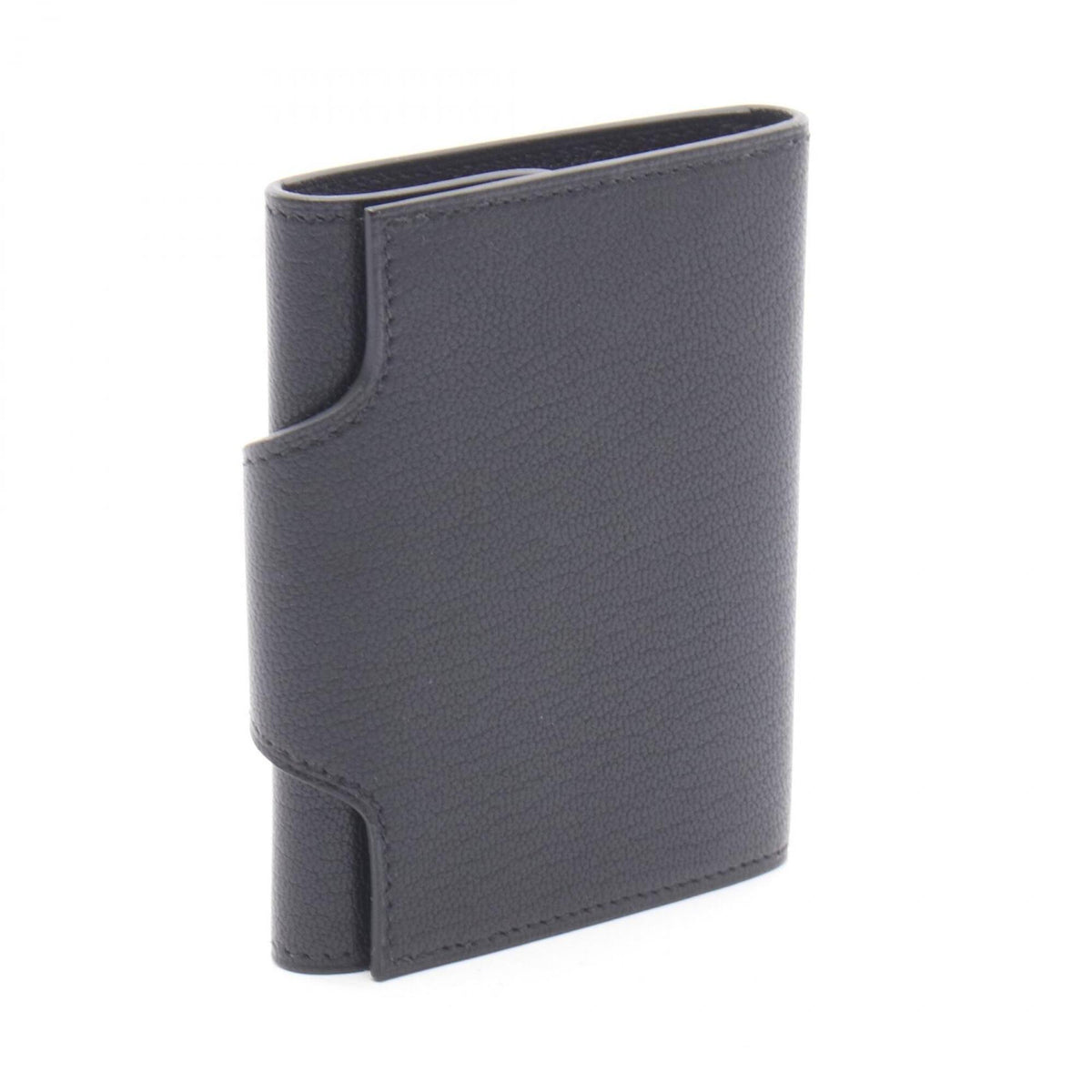 Hermes Black Leather Wallet (Tri-Fold) (Pre-Owned)