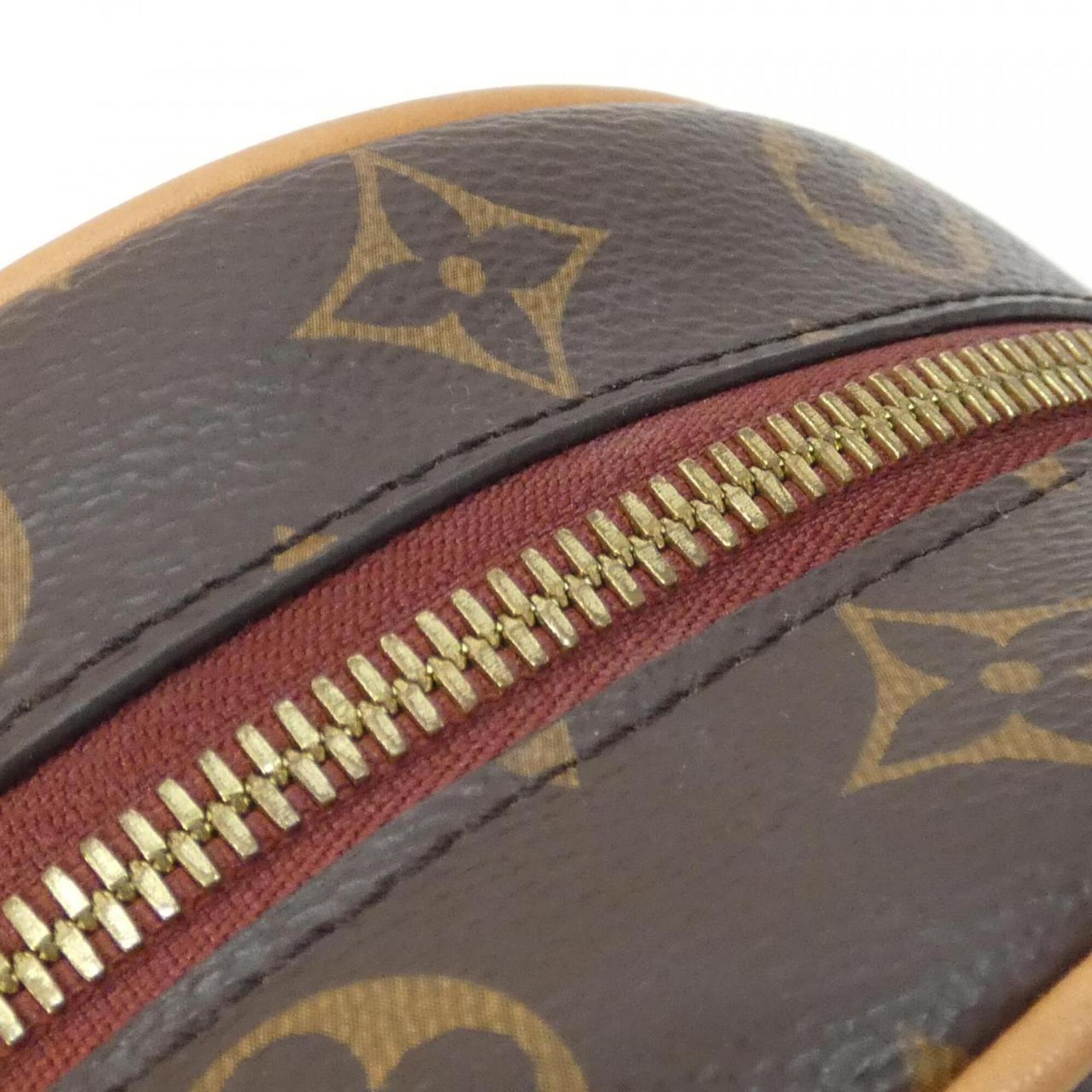 Louis Vuitton Marron Monogram Coated Canvas Shoulder Bag (Pre-Owned)