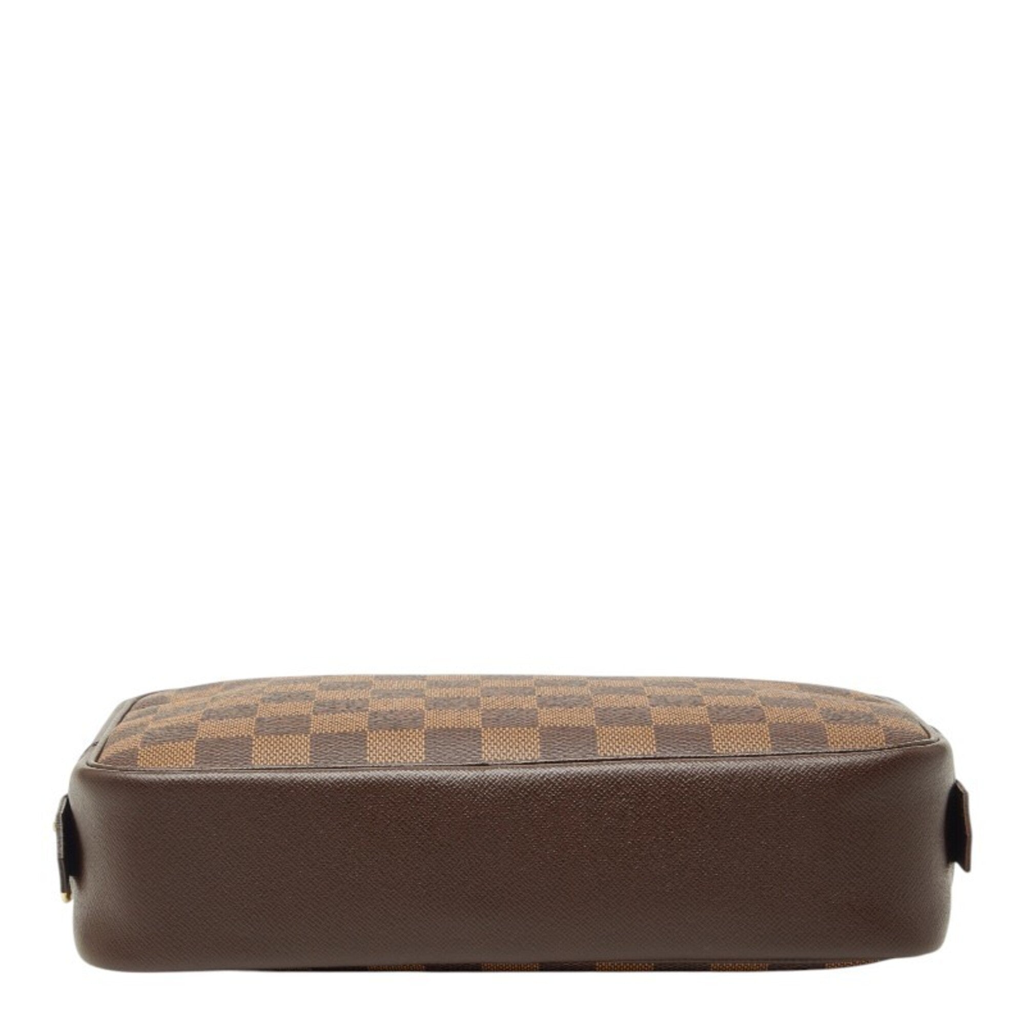Louis Vuitton Brown Pvc Pouch (Pre-Owned)