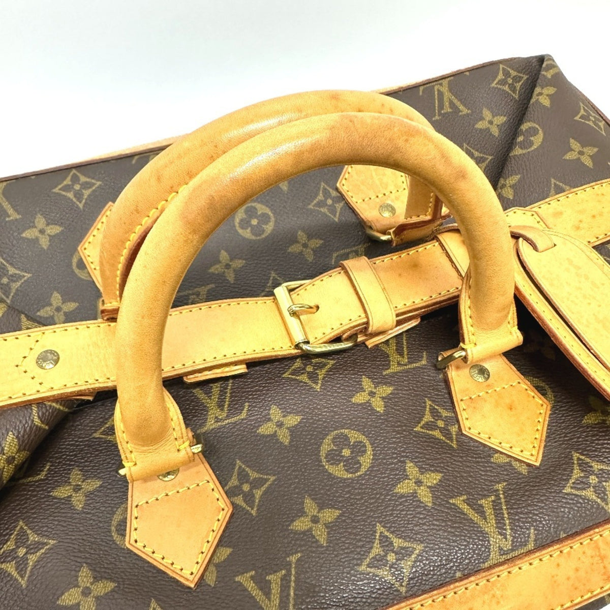 Louis Vuitton Brown Monogram Boston Bag (Pre-Owned)