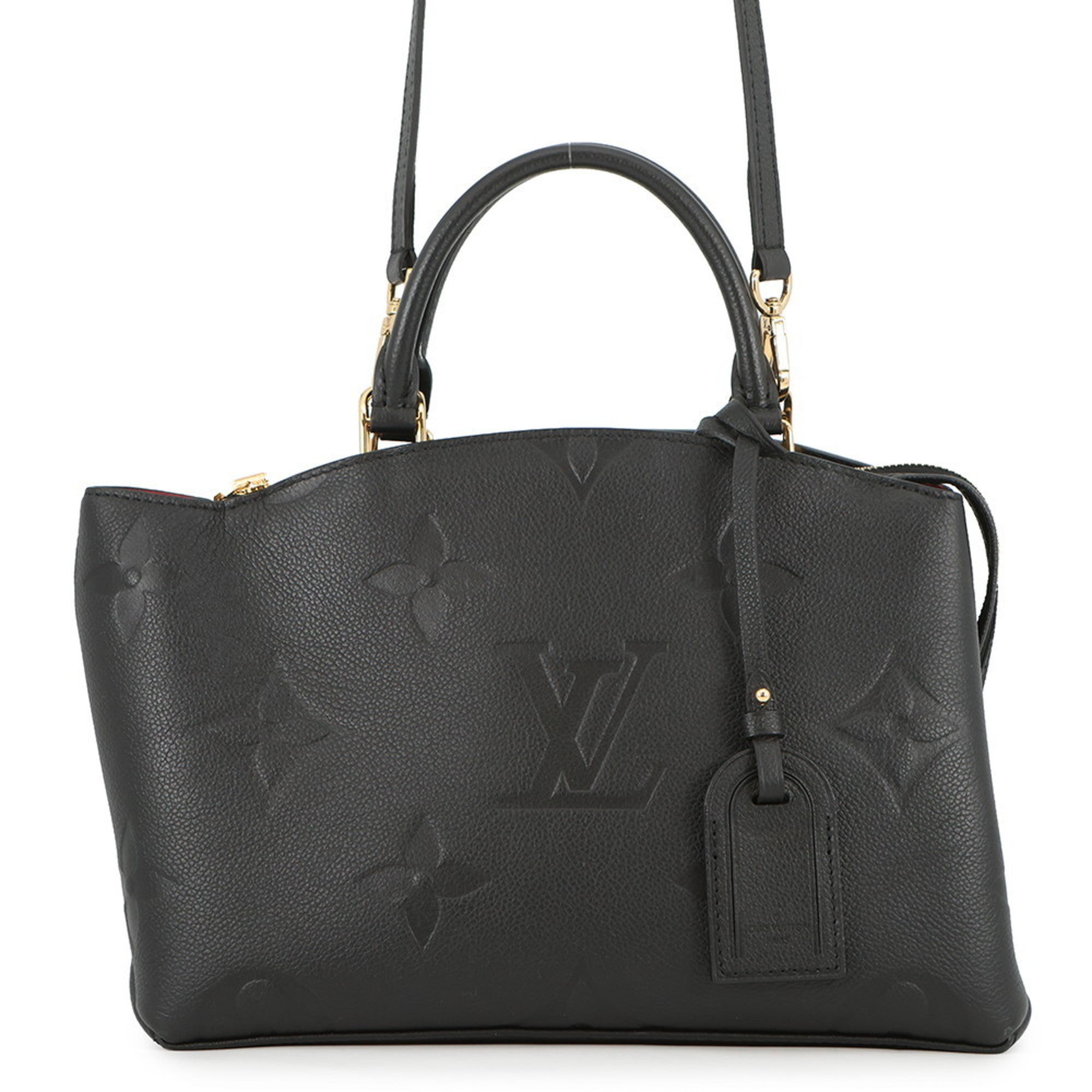 Louis Vuitton Monogram Empreinte Black Noir Monogram Empreinte Handbag Shoulder Bag (Pre-Owned)