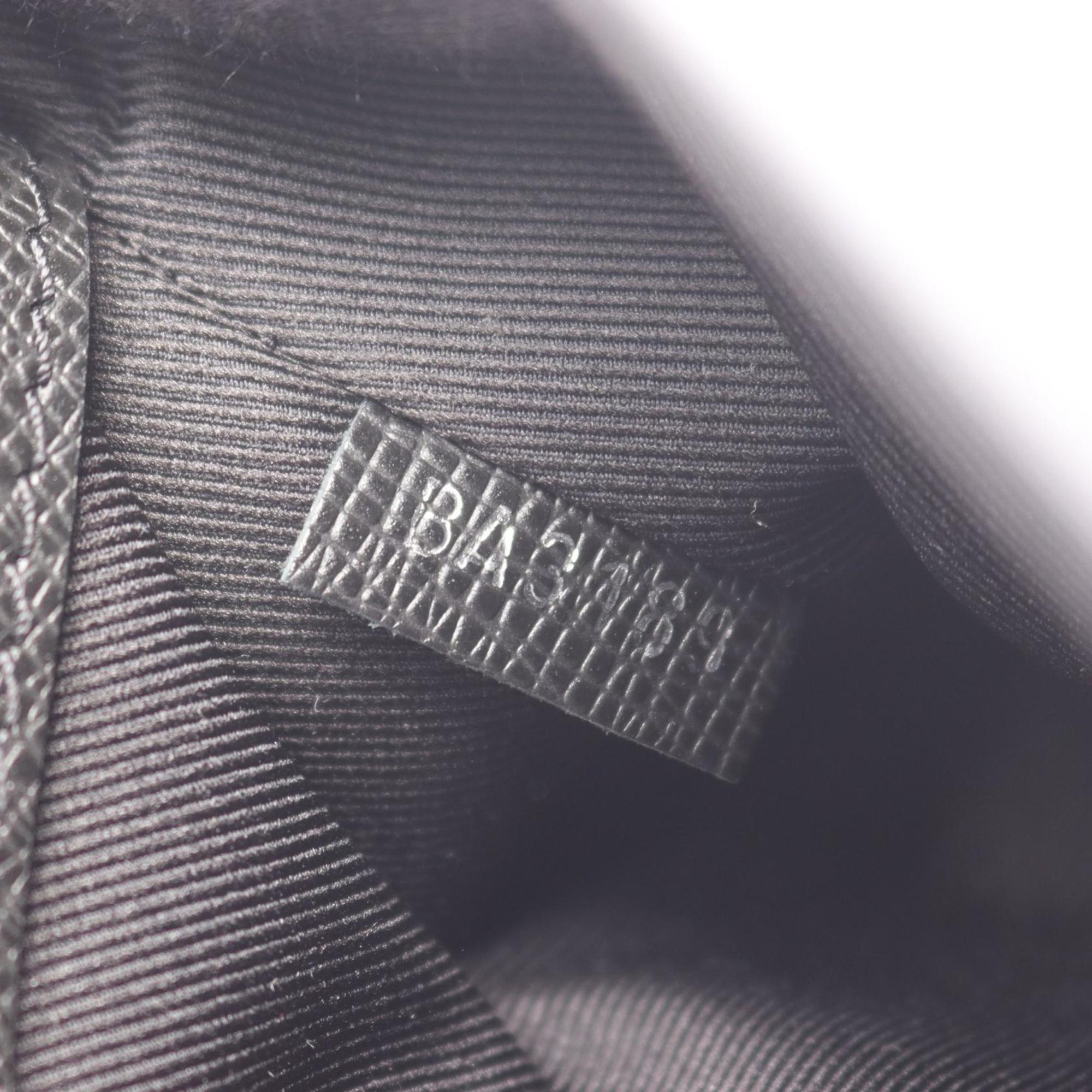 Louis Vuitton Black Noir Taiga Leather Backpack (Pre-Owned)