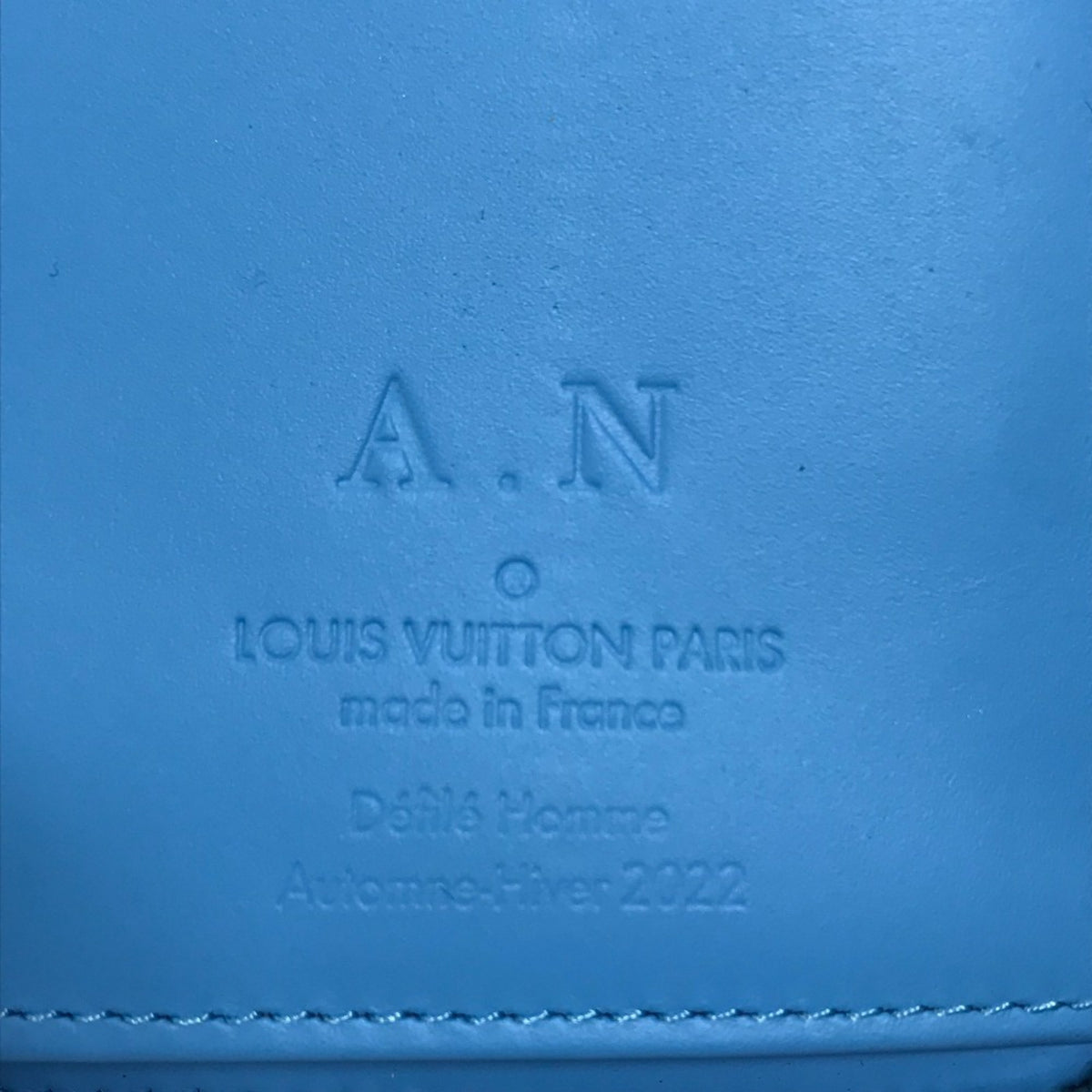 Louis Vuitton White Leather Long Wallet (Bi-Fold) (Pre-Owned)