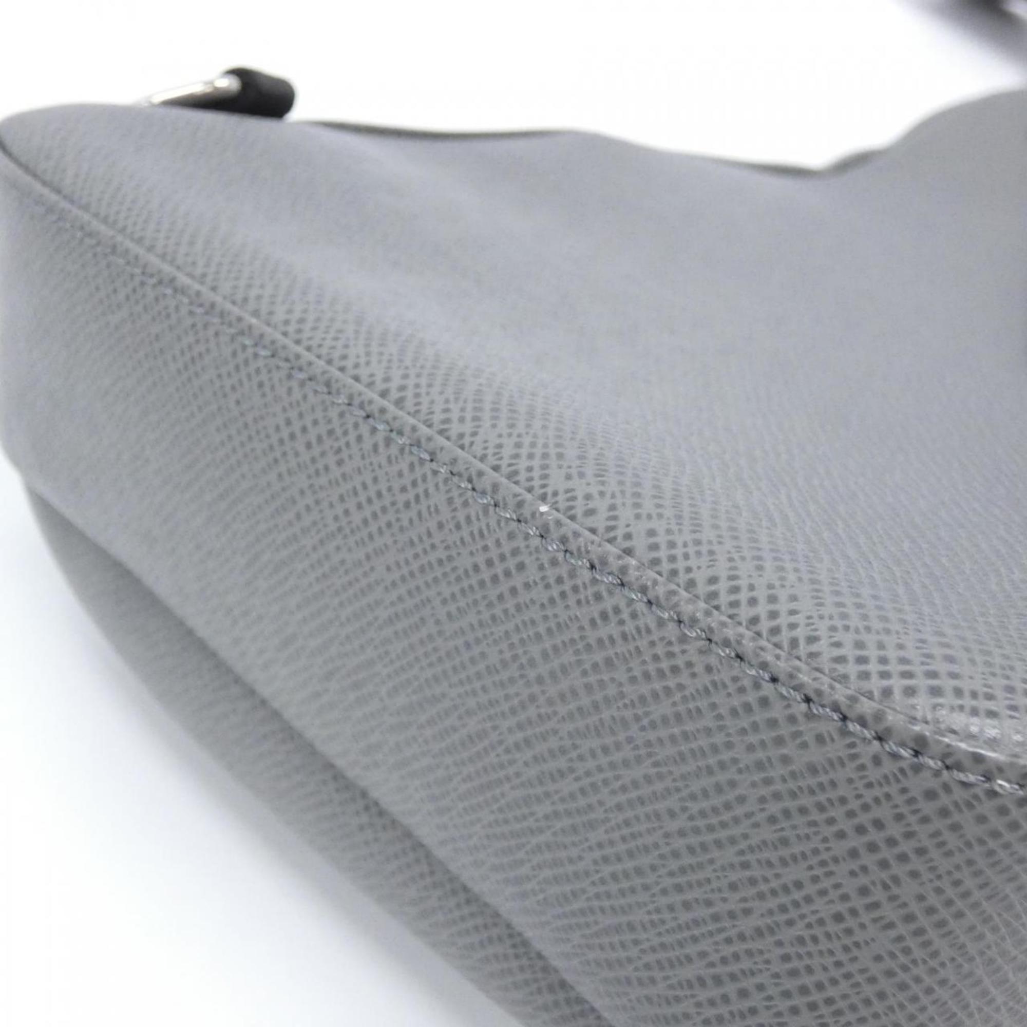 Louis Vuitton Gris Leather Shoulder Bag (Pre-Owned)
