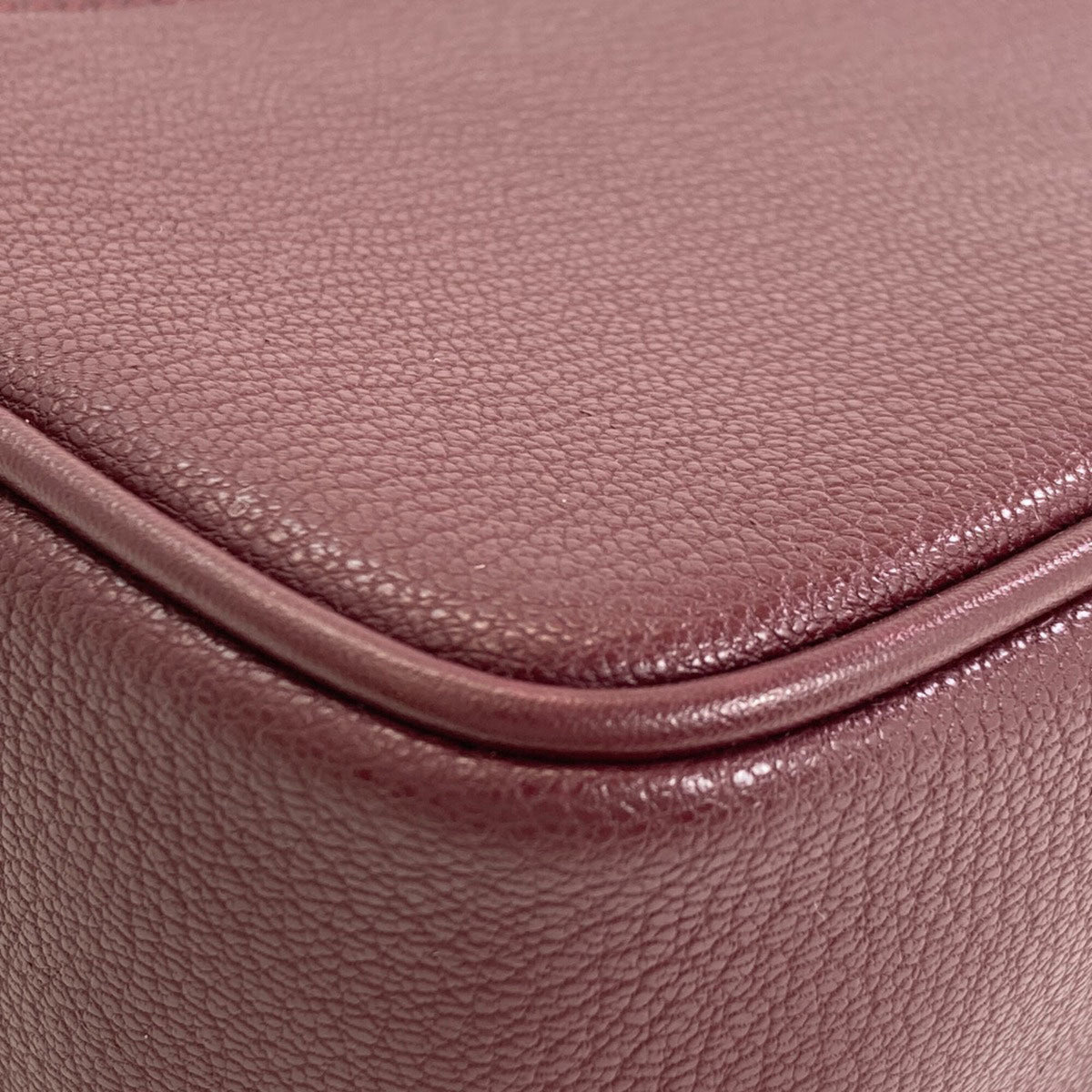 Michael Kors Bordeaux Leather Shoulder Bag (Pre-Owned)