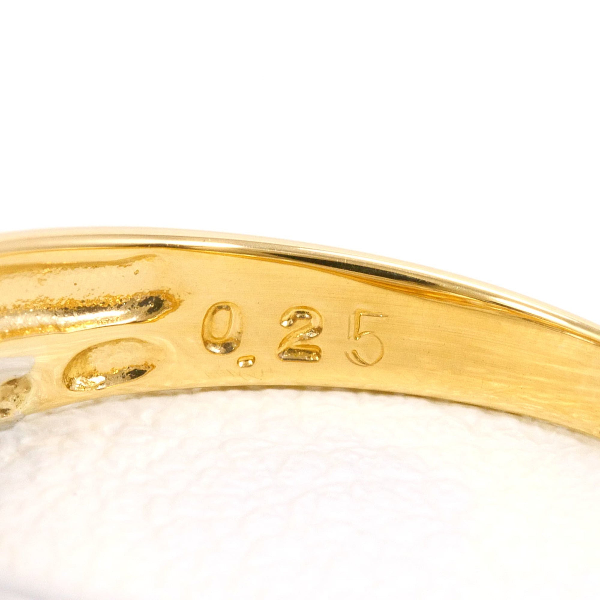 Unbranded Platinum Yellow Gold Yellow Gold (18K) Platinum 900 Band Ring (Pre-Owned)