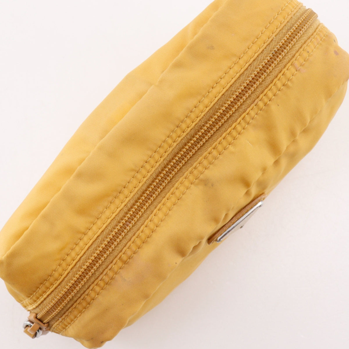 Prada Yellow Nylon Pouch (Pre-Owned)