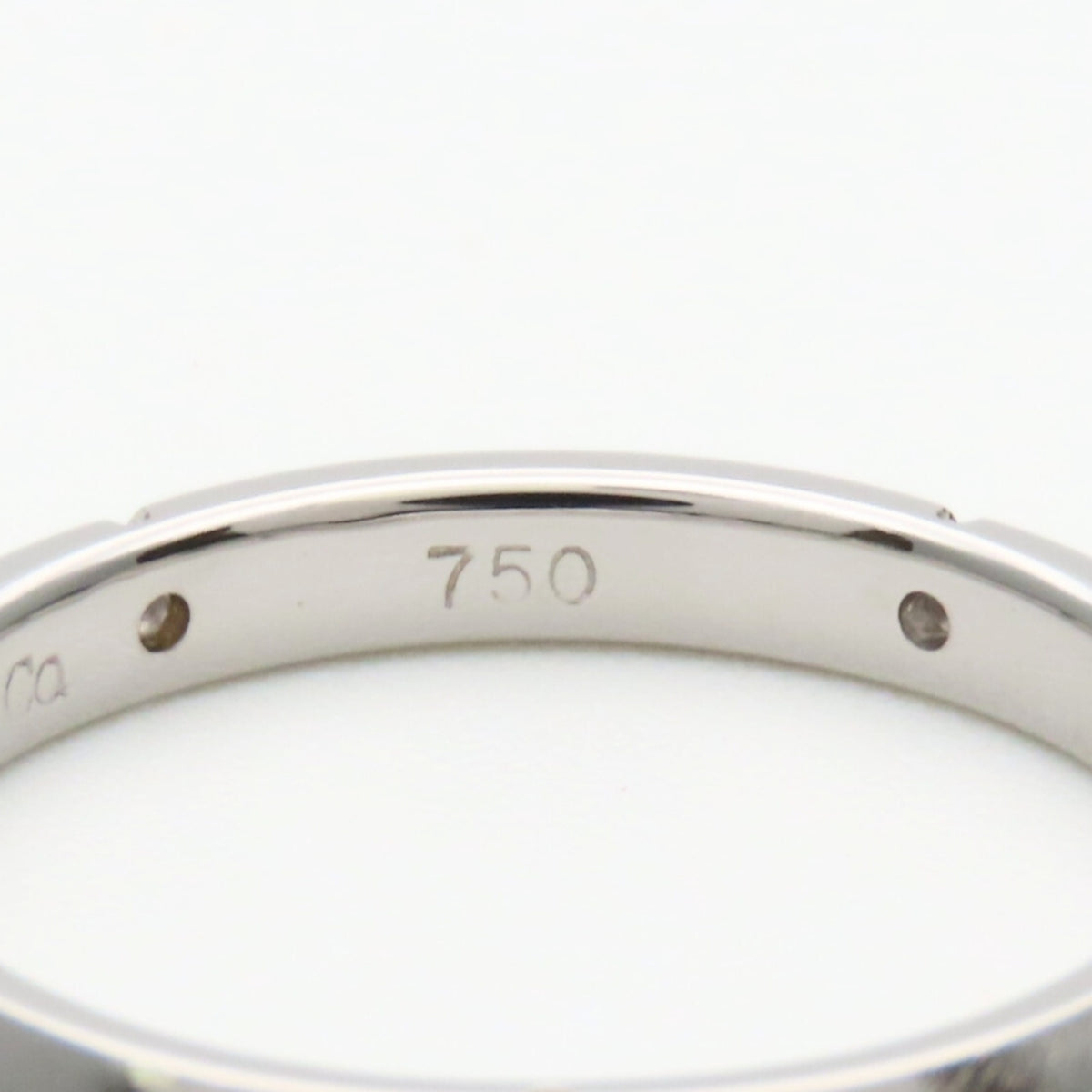 Tiffany White Gold White Gold (18K) Band Ring (Pre-Owned)