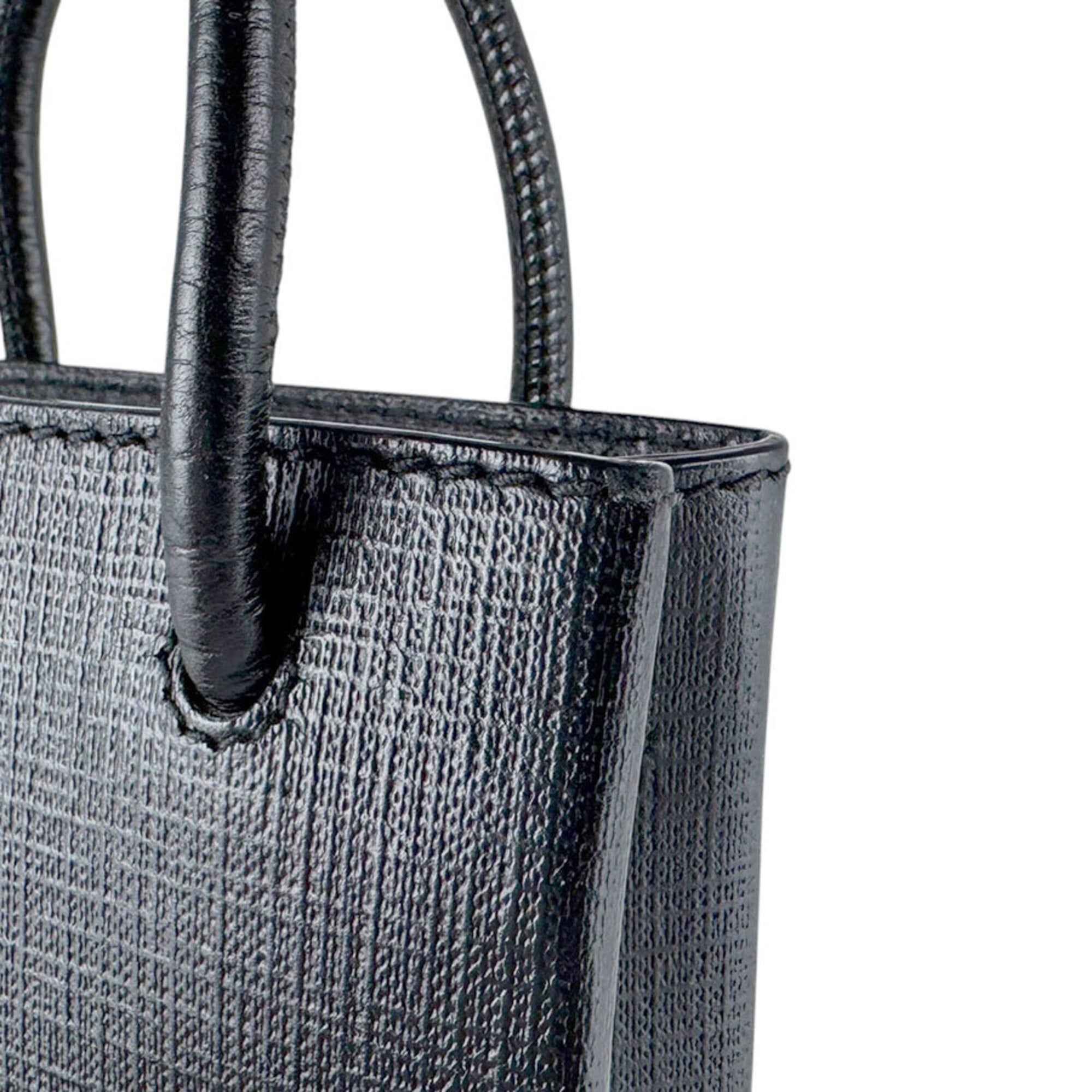 Balenciaga Black Leather Shoulder Bag (Pre-Owned)