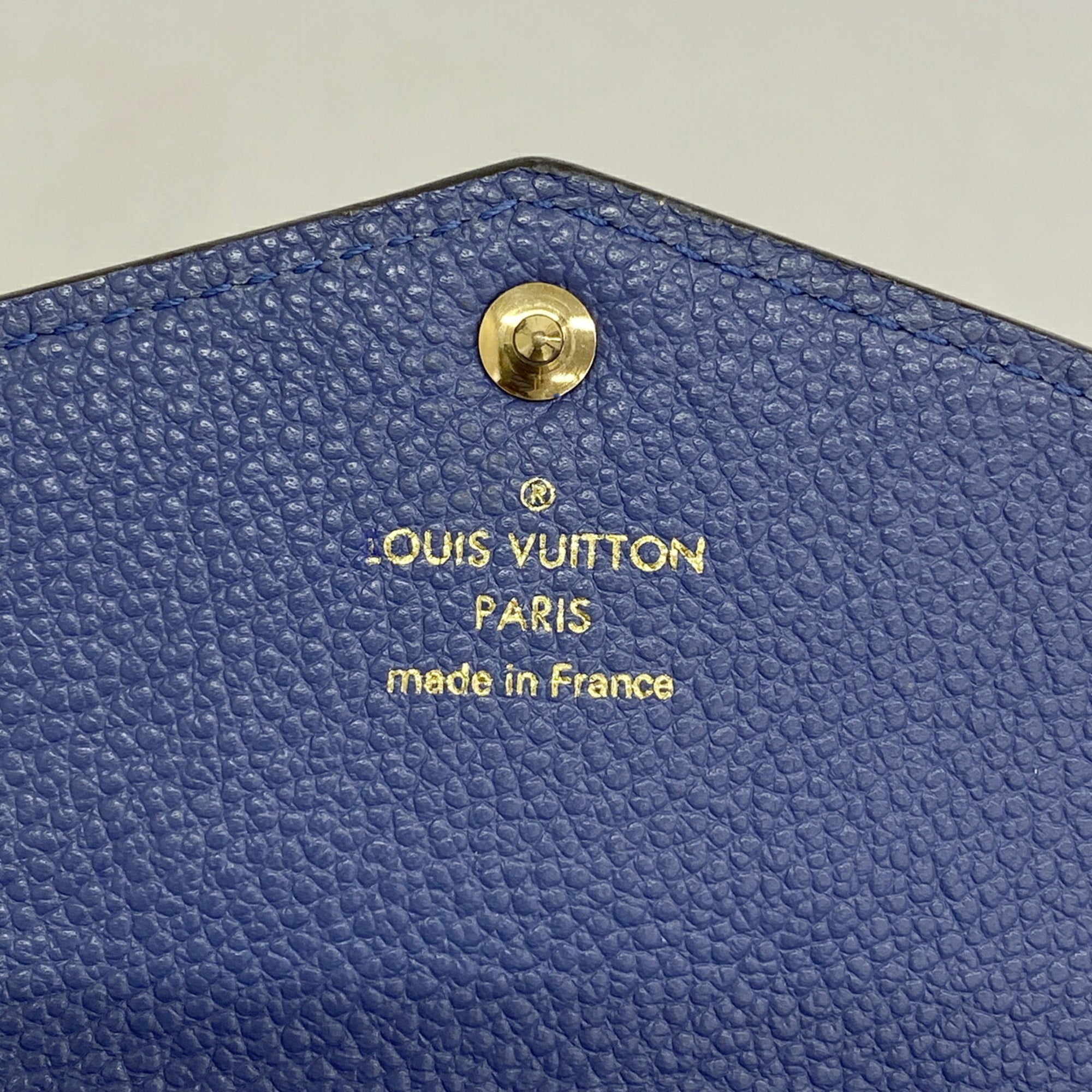 Louis Vuitton Blue Coin Purse/Coin Case (Pre-Owned)