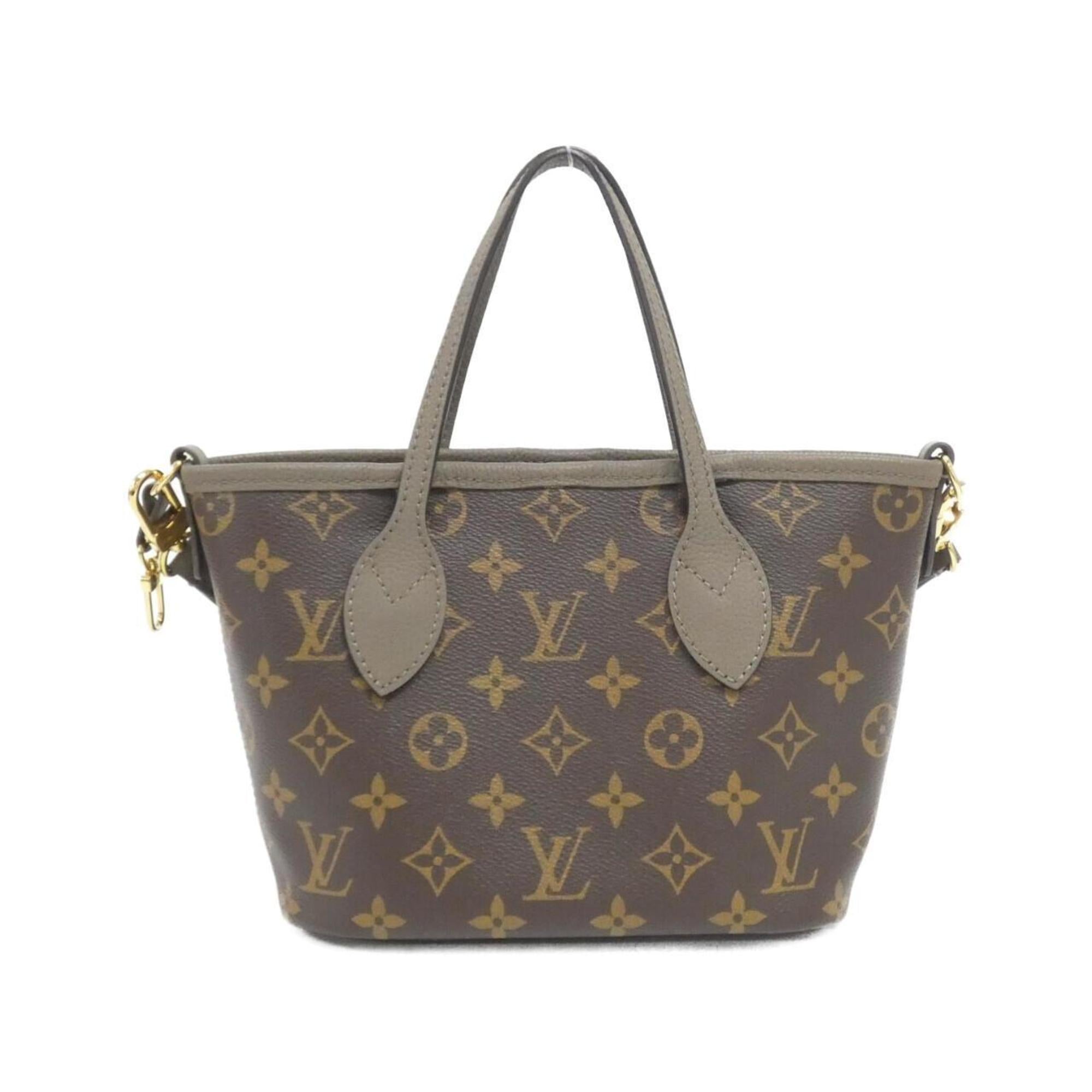 Louis Vuitton Brown Coated Canvas Leather Handbag (Pre-Owned)