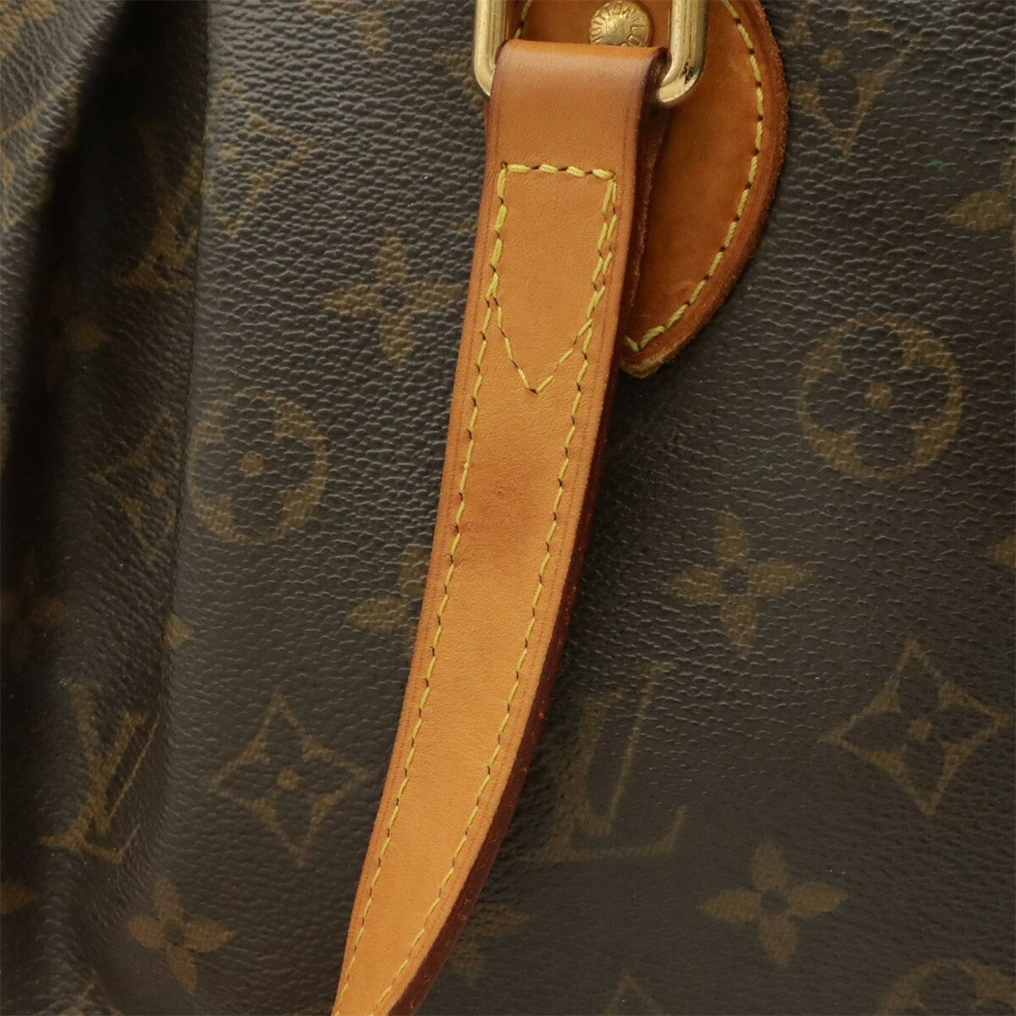 Louis Vuitton Brown Monogram White Monogram Handbag Shoulder Bag Tote Bag (Pre-Owned)