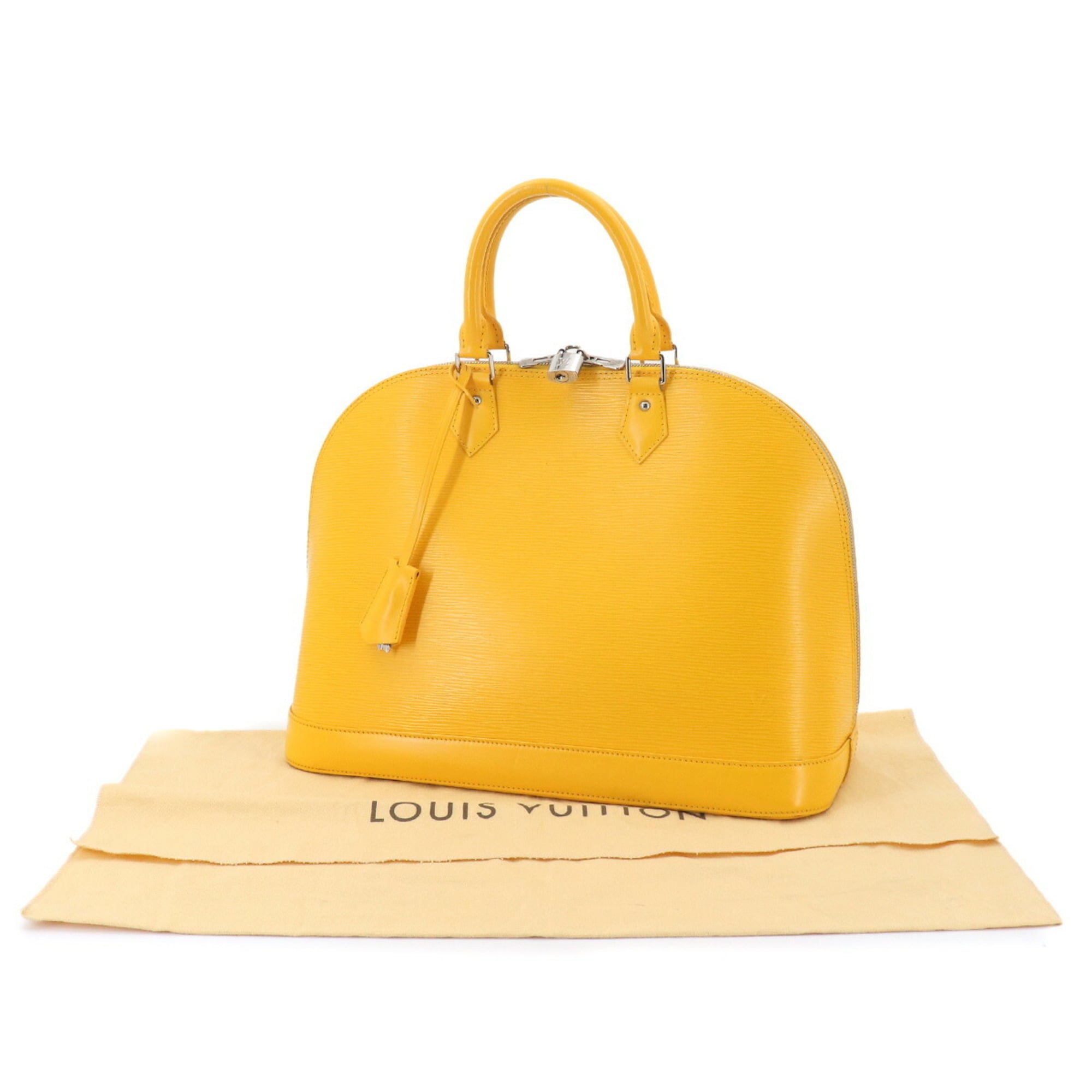 Louis Vuitton Citron Epi Leather Handbag (Pre-Owned)