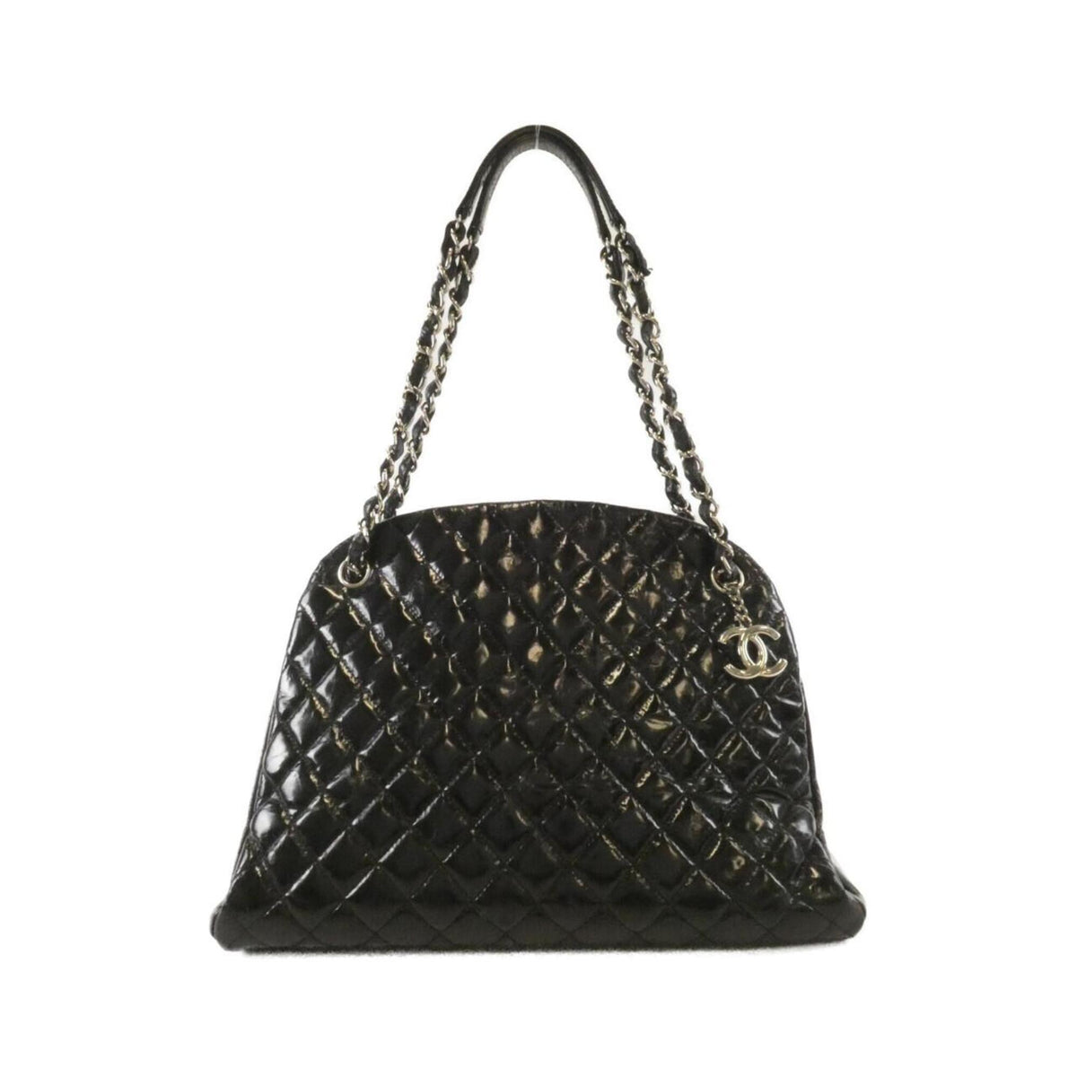 Chanel Black Leather Shoulder Bag (Pre-Owned)