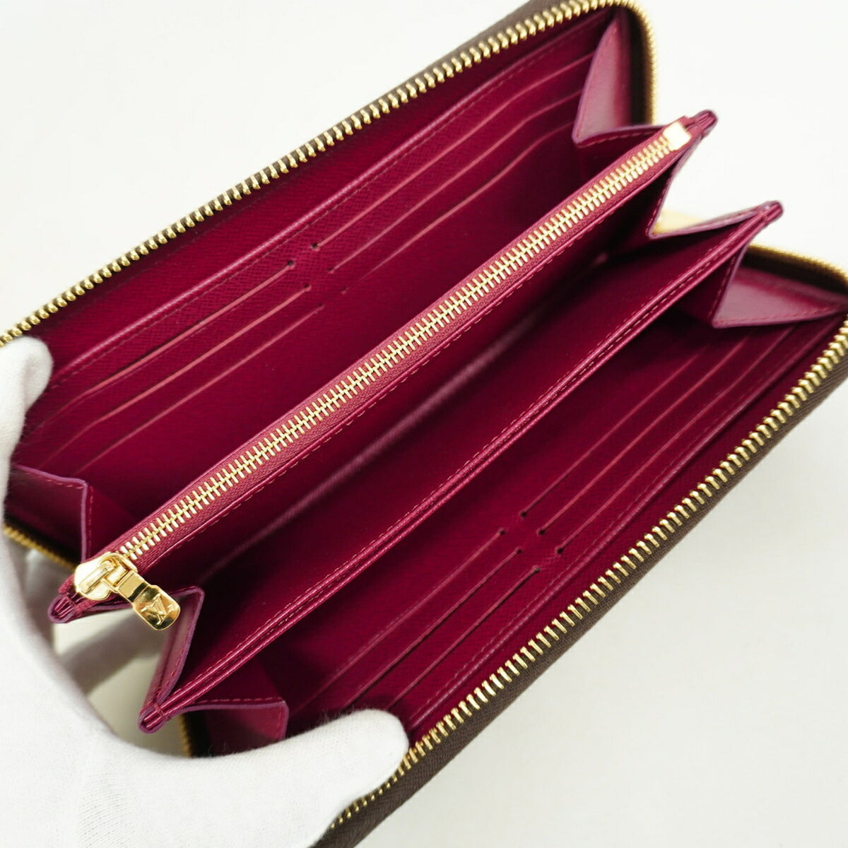 Louis Vuitton Fuchsia Long Wallet (Bi-Fold) (Pre-Owned)