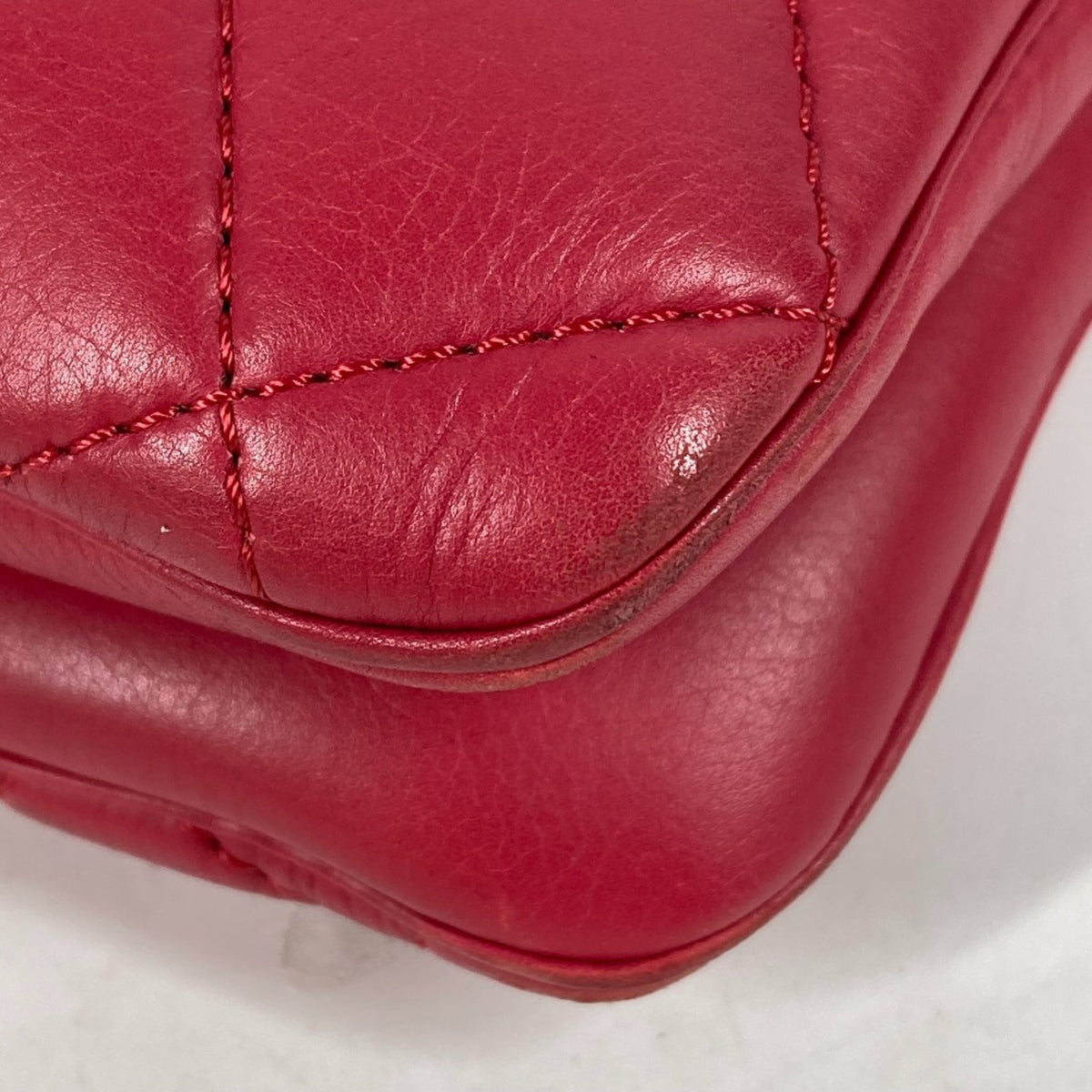 Chanel Pink Leather Tote Bag (Pre-Owned)