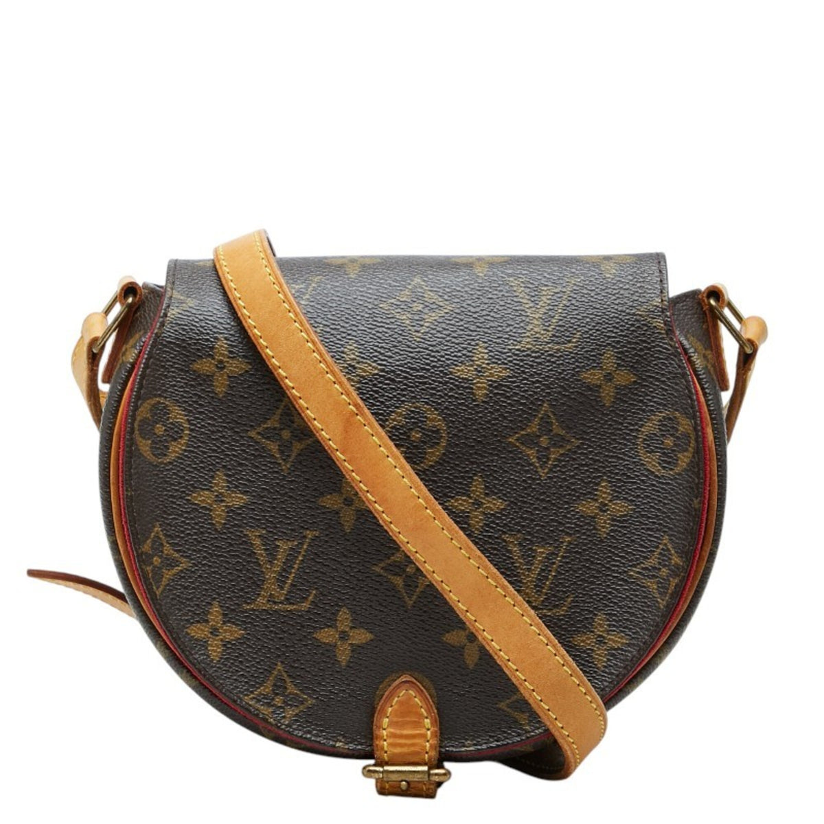Louis Vuitton Brown Pvc Leather Shoulder Bag (Pre-Owned)