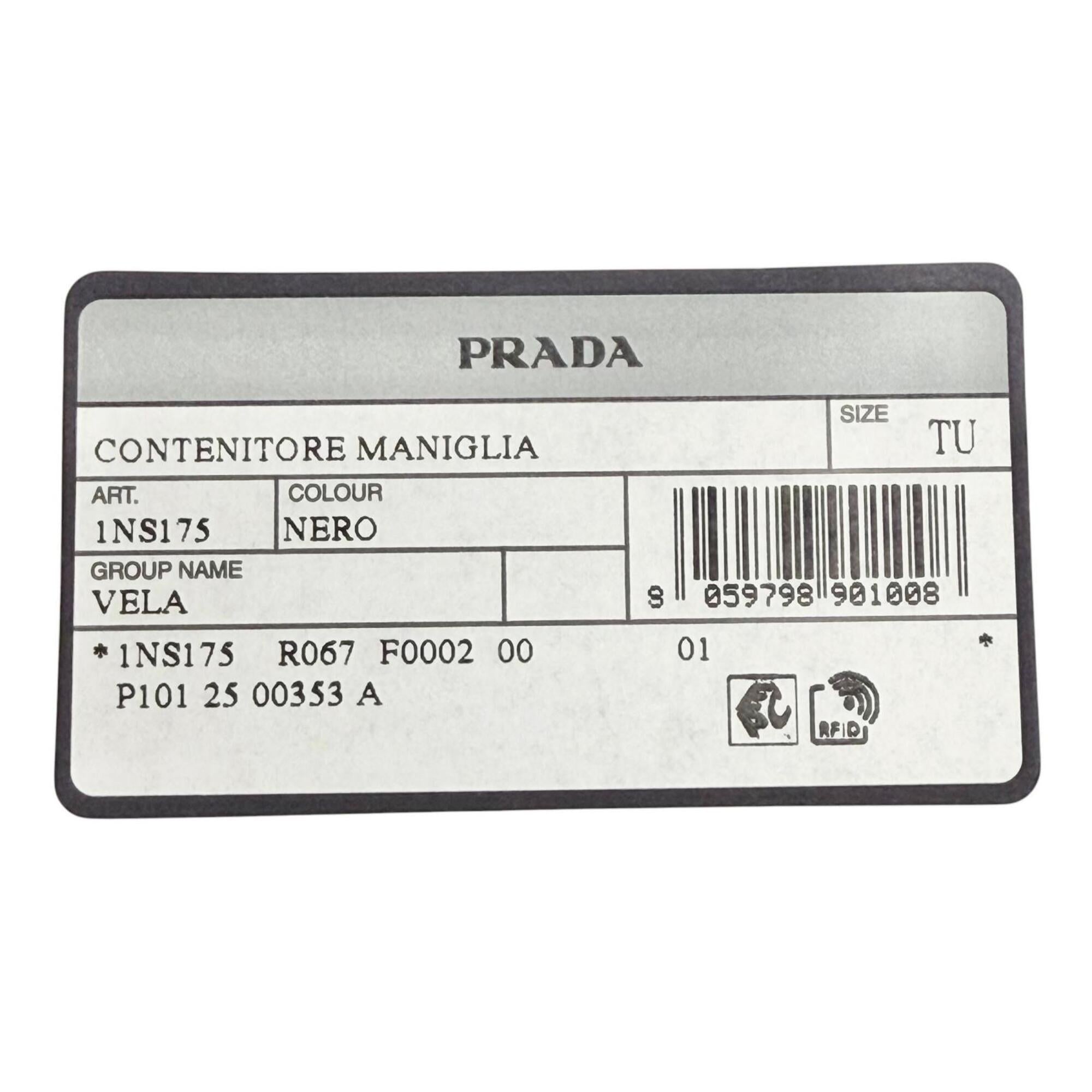 Prada Black Nylon Pouch (Pre-Owned)