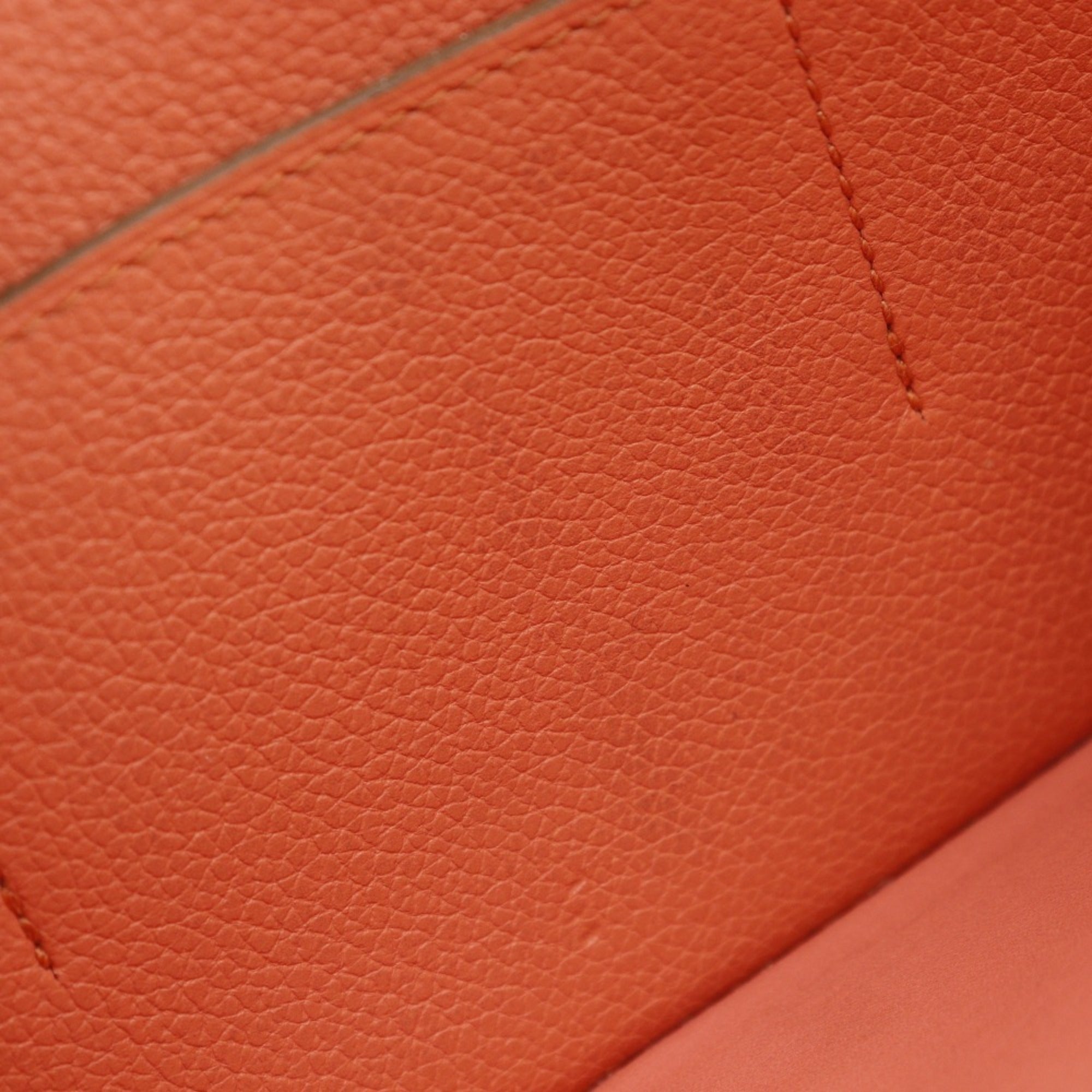 Hermes Pink Chevre Leather Long Wallet (Bi-Fold) (Pre-Owned)